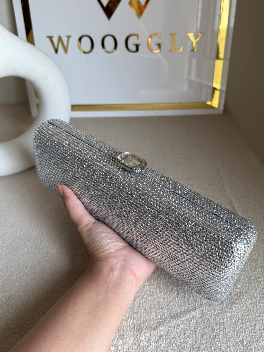 High Quality Élan Clutch - Silver