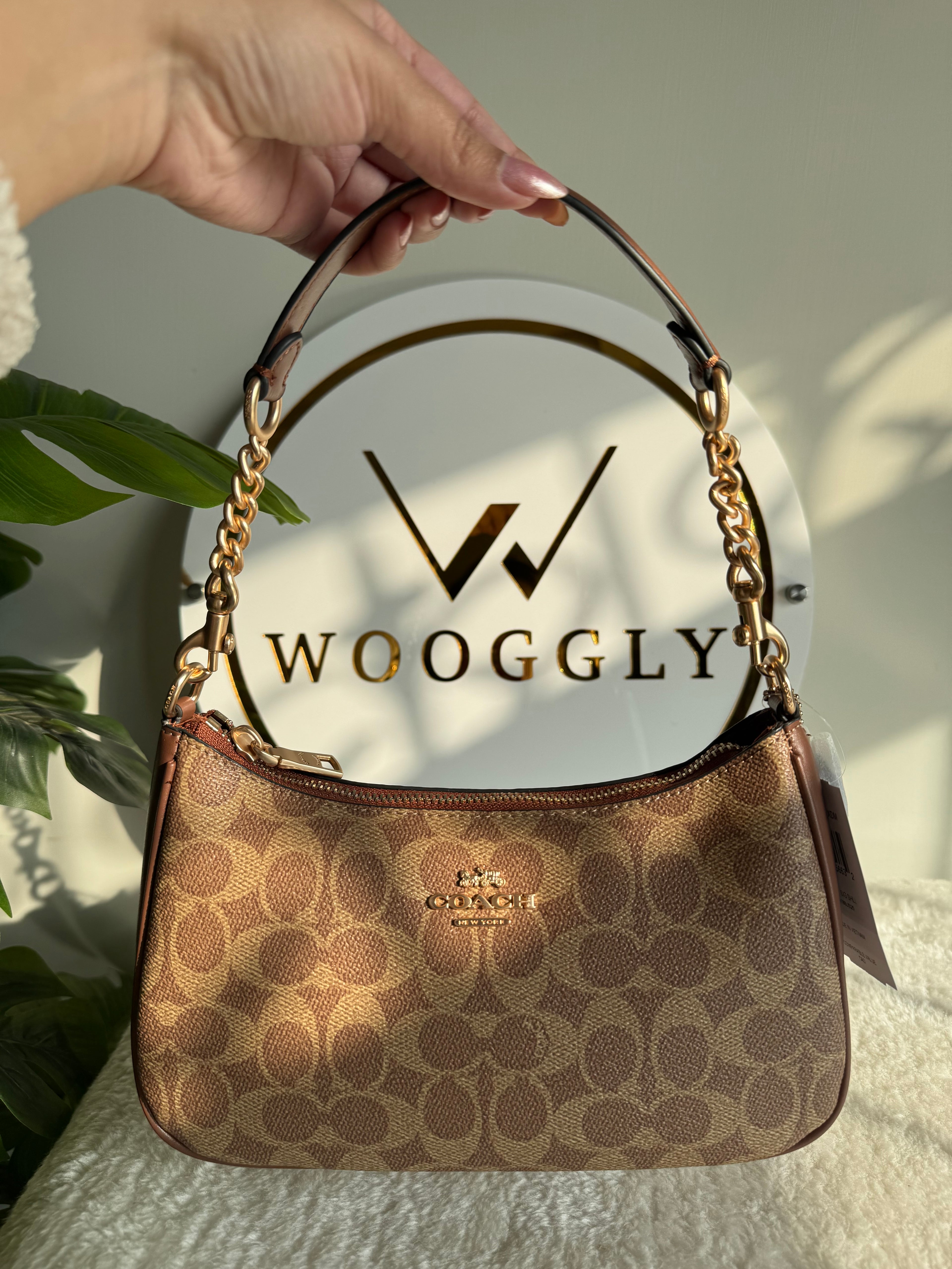 COACH TERI PREMIUM (Apricot Brown) - MAGNETIC BOX PACKING