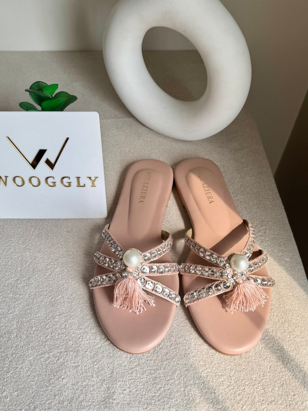 Angel Slides - Tea Pink