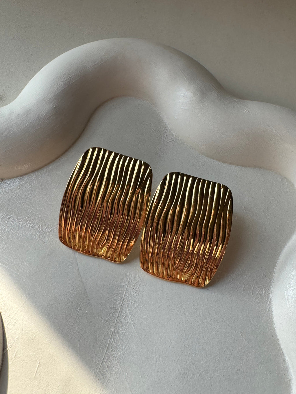 Timeless Goldie Studs - 18K Gold Plated