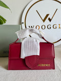 Viral Jacquemus - Small (Maroon) BOX PACKING