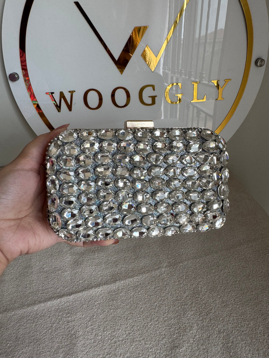 Dreamy Clutch - Silver
