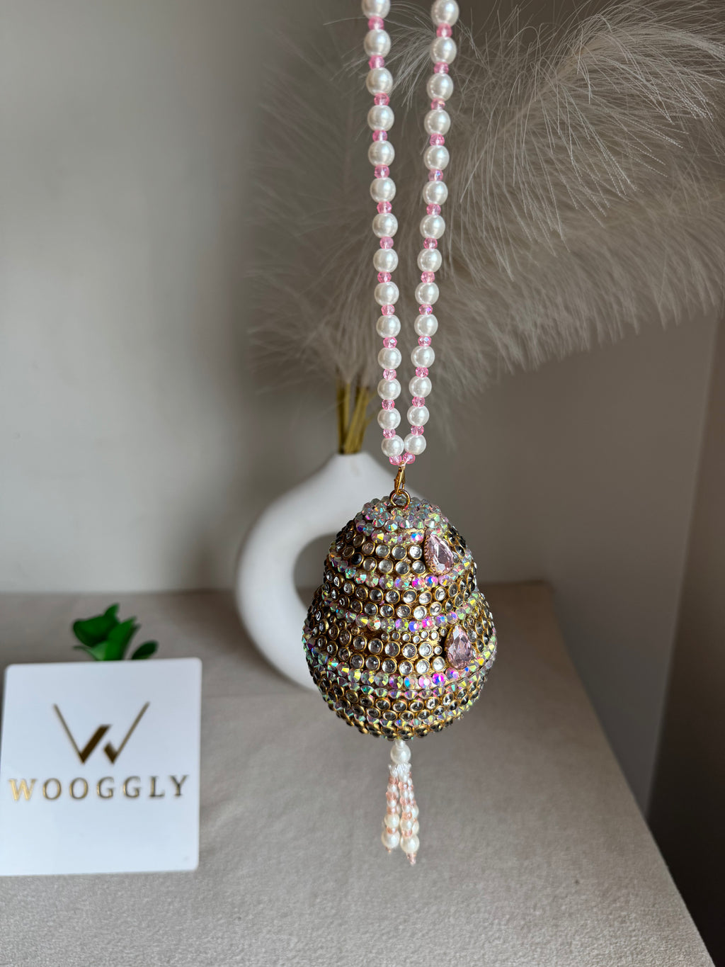 Turkish Potli - Multi Pink
