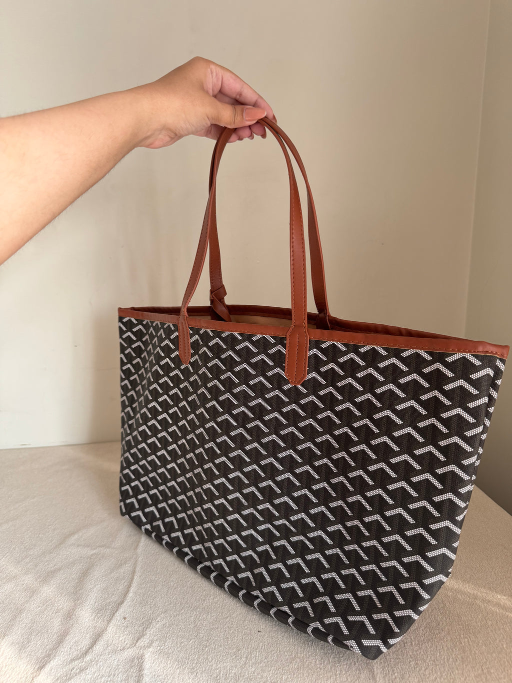 Go Yard inspired Grocery Run Bag - Brown