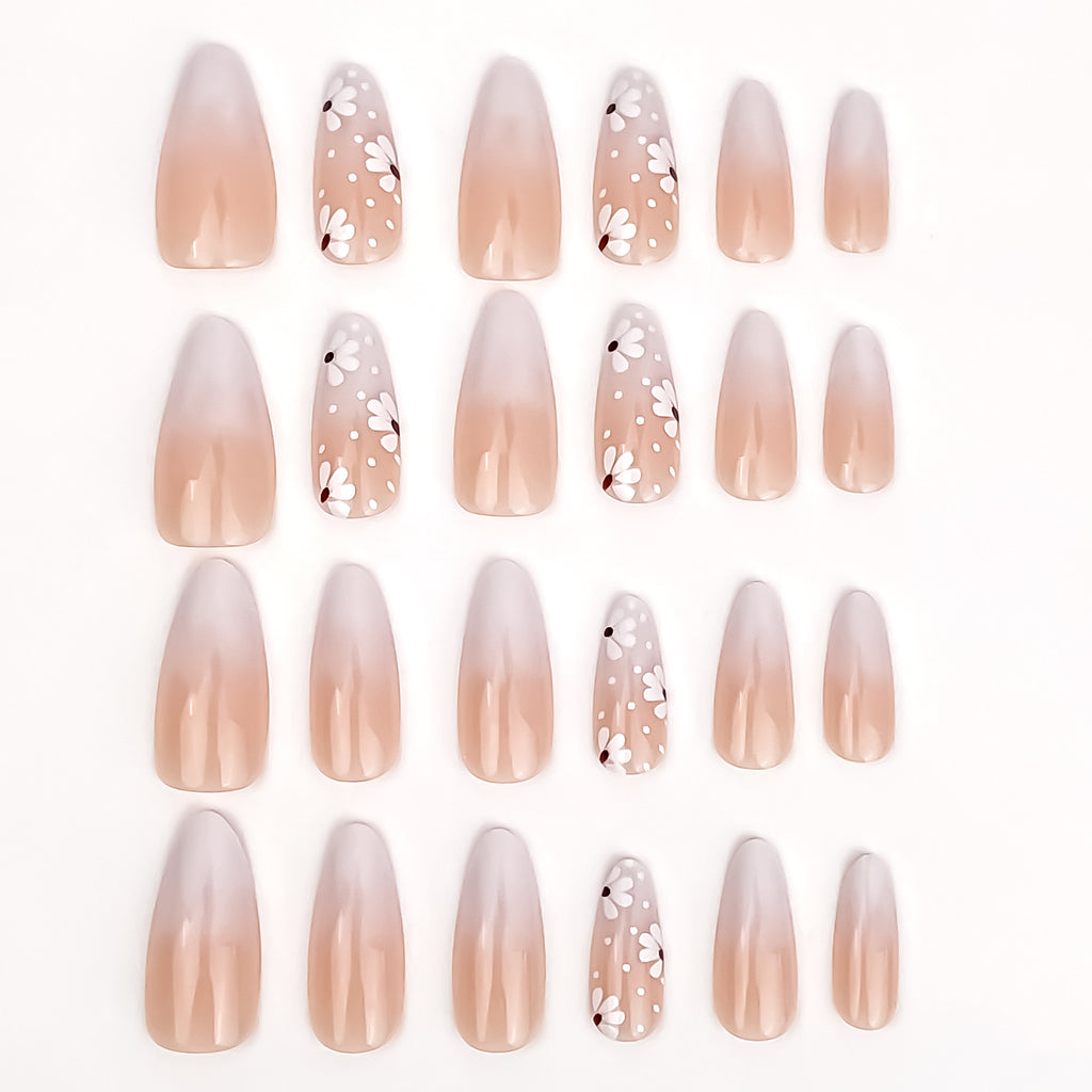 Pretty Please Press On Nails - 24 Pieces Complete Kit