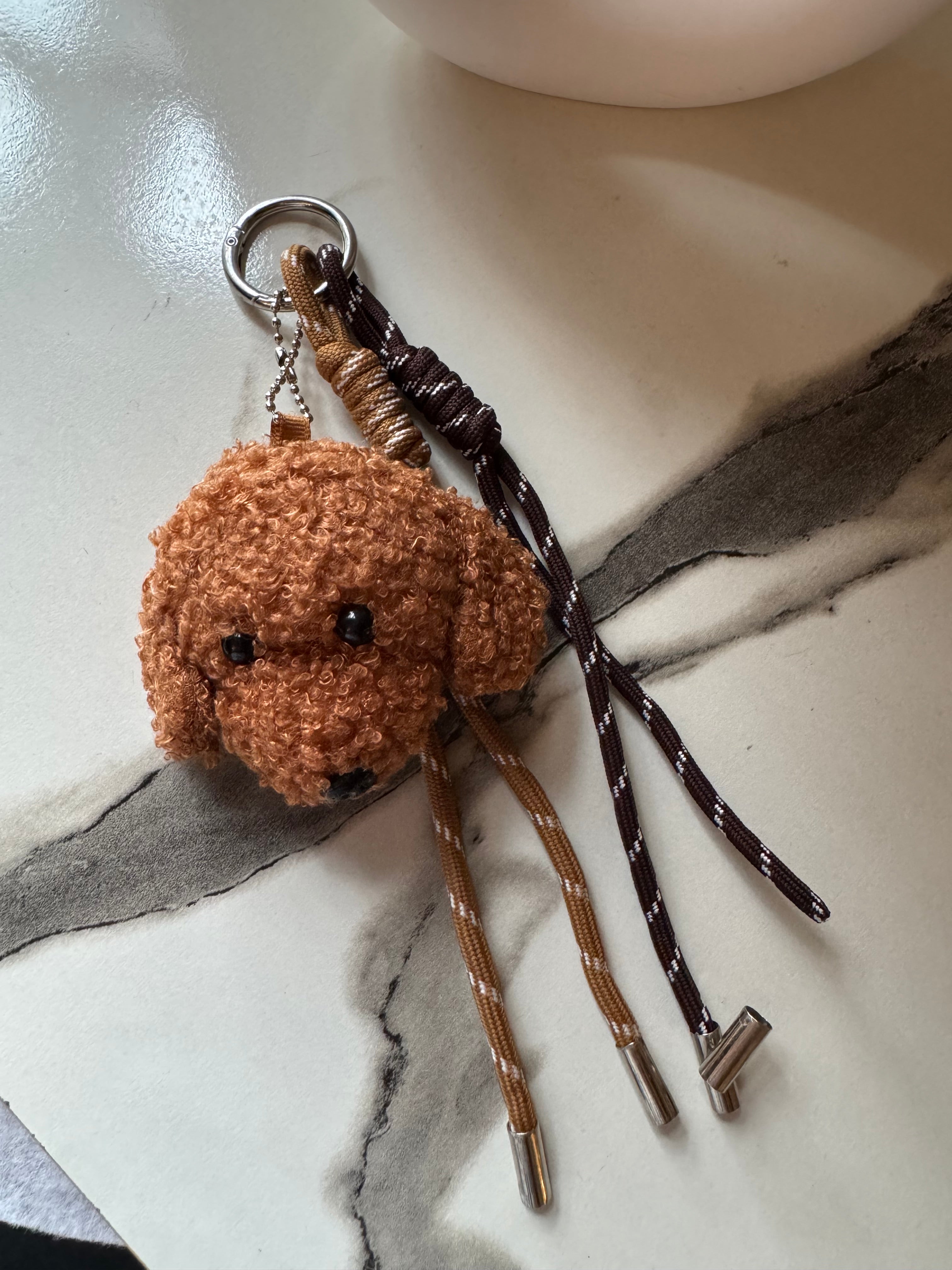 Cute Puppy Bag Charm