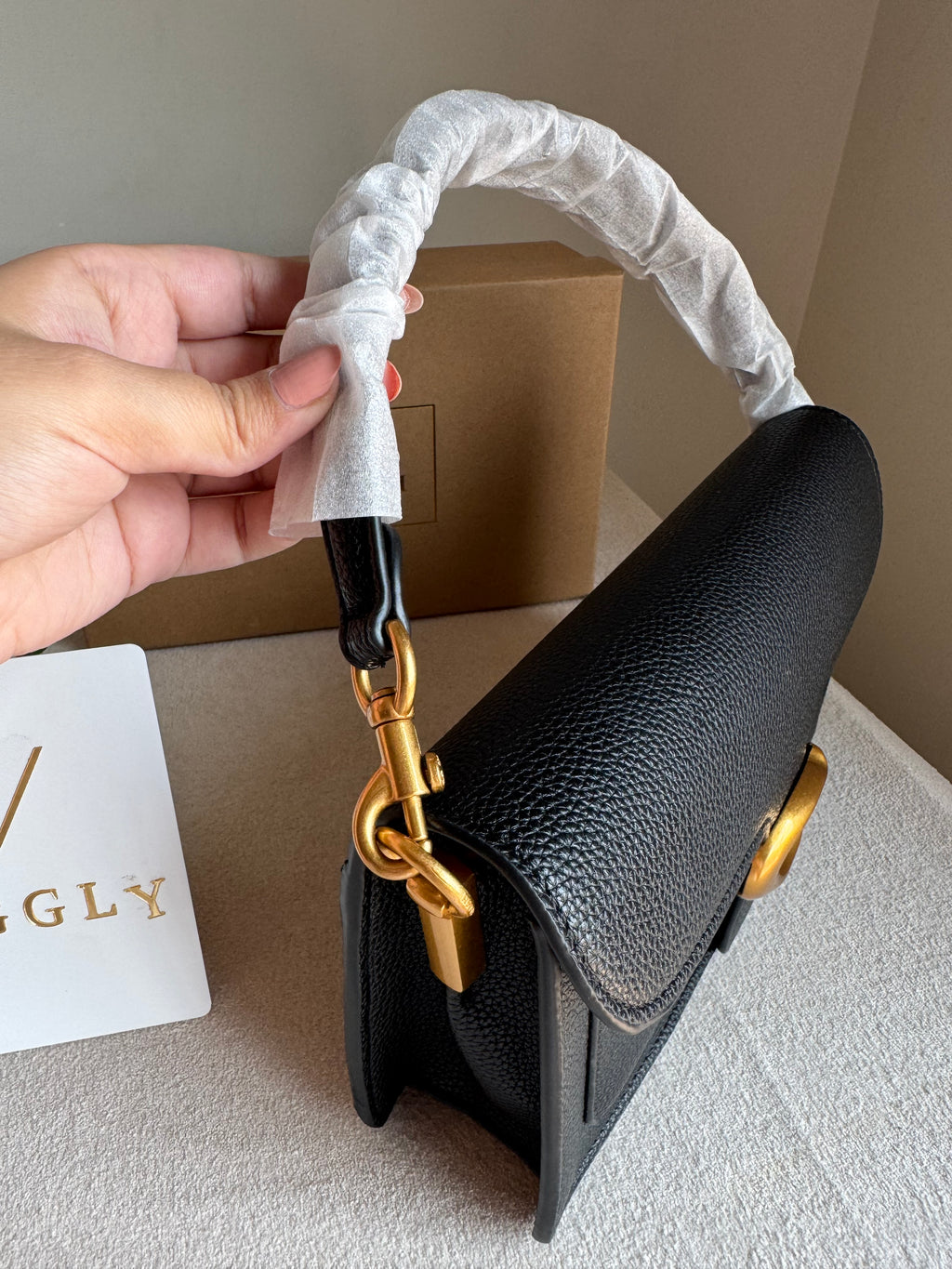 COACH TABBY Black Good Quality -  BOX PACKING