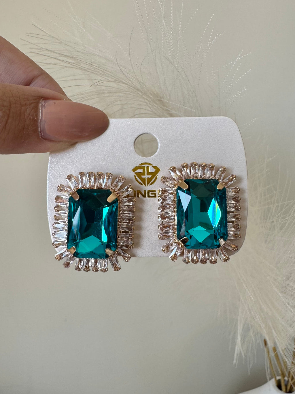 Crystal Sky Studs