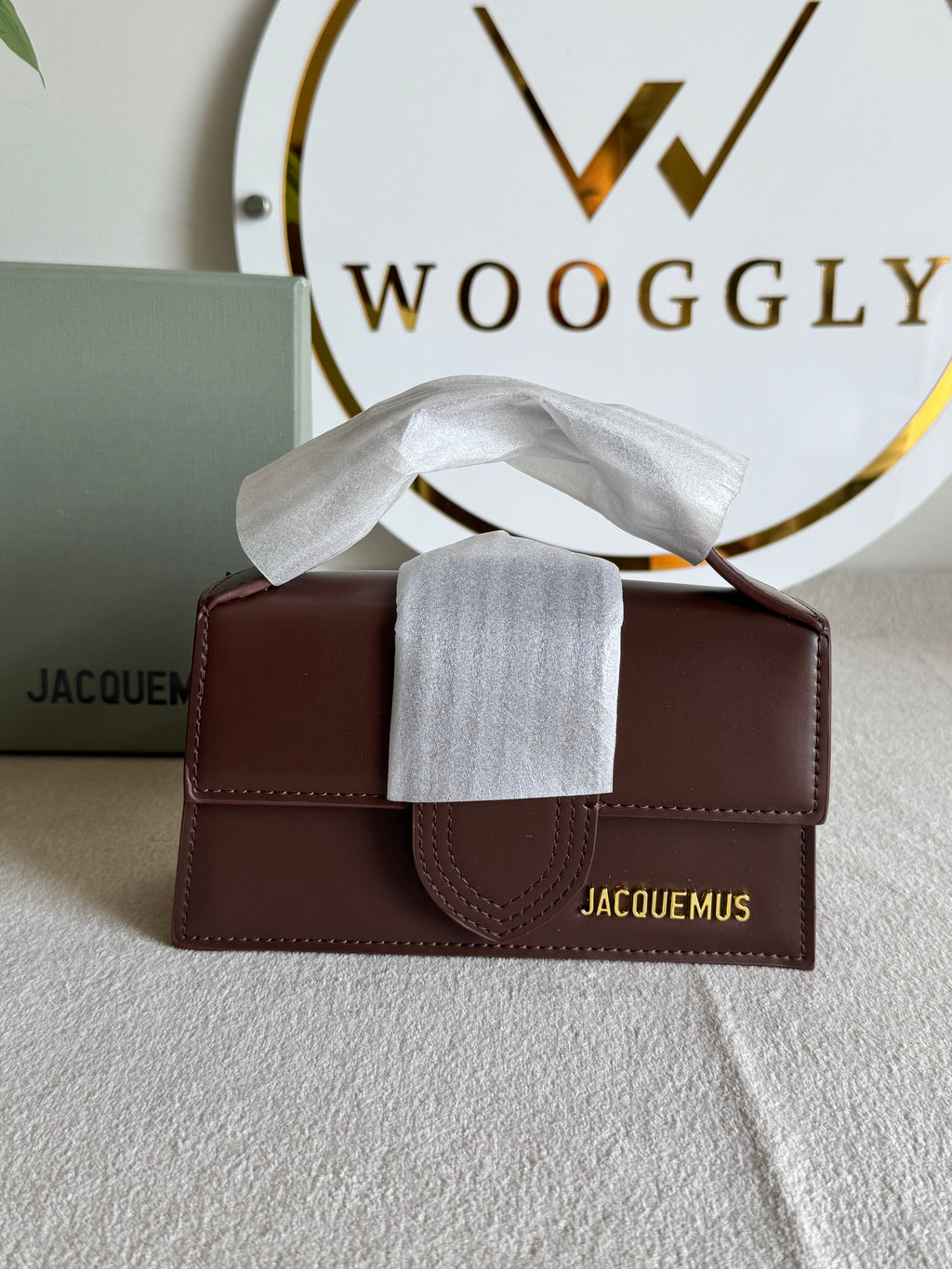 Viral Jacquemus - Small (Chocolate Brown) BOX PACKING