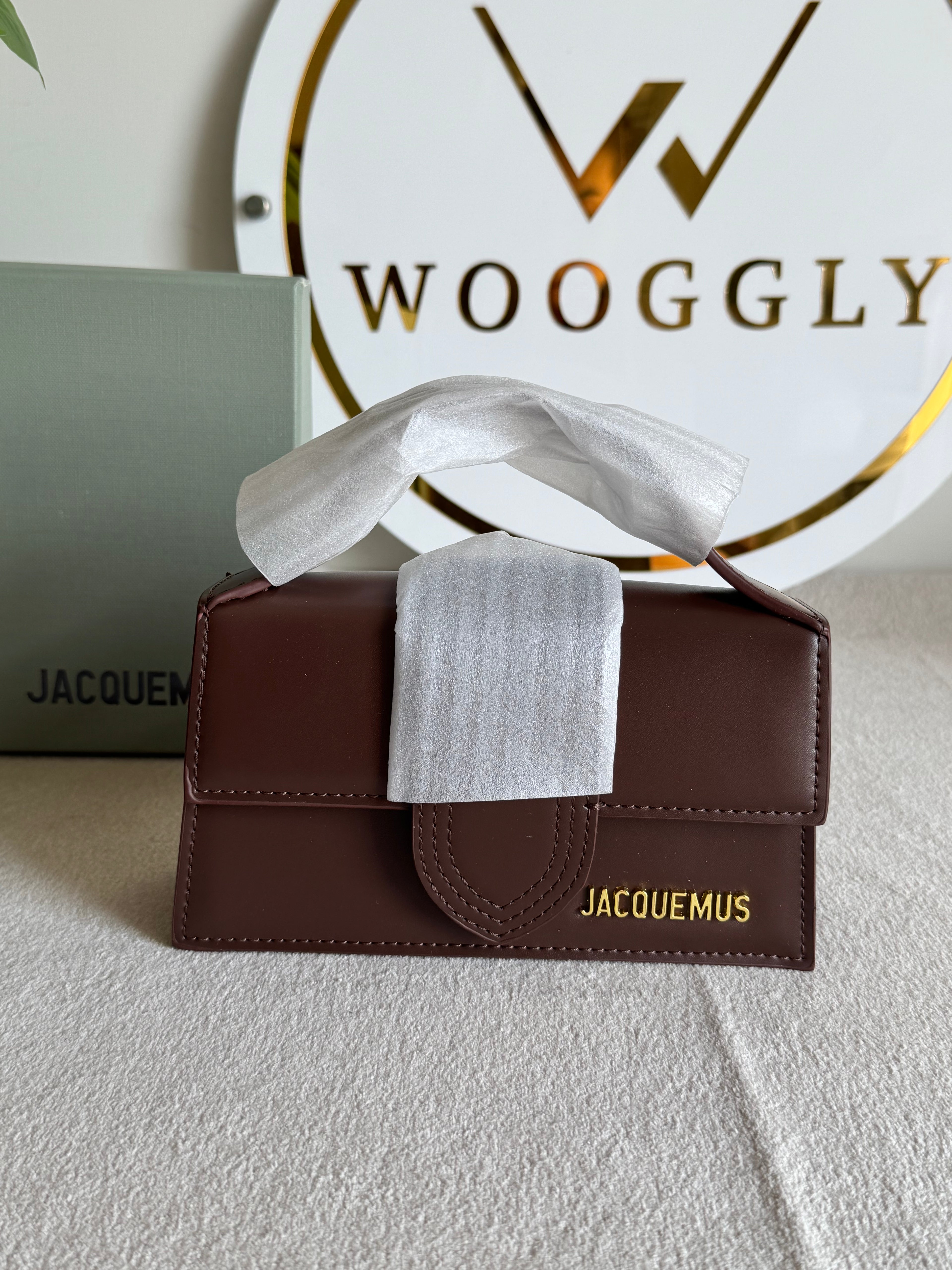 Viral Jacquemus - Small (Chocolate Brown) BOX PACKING