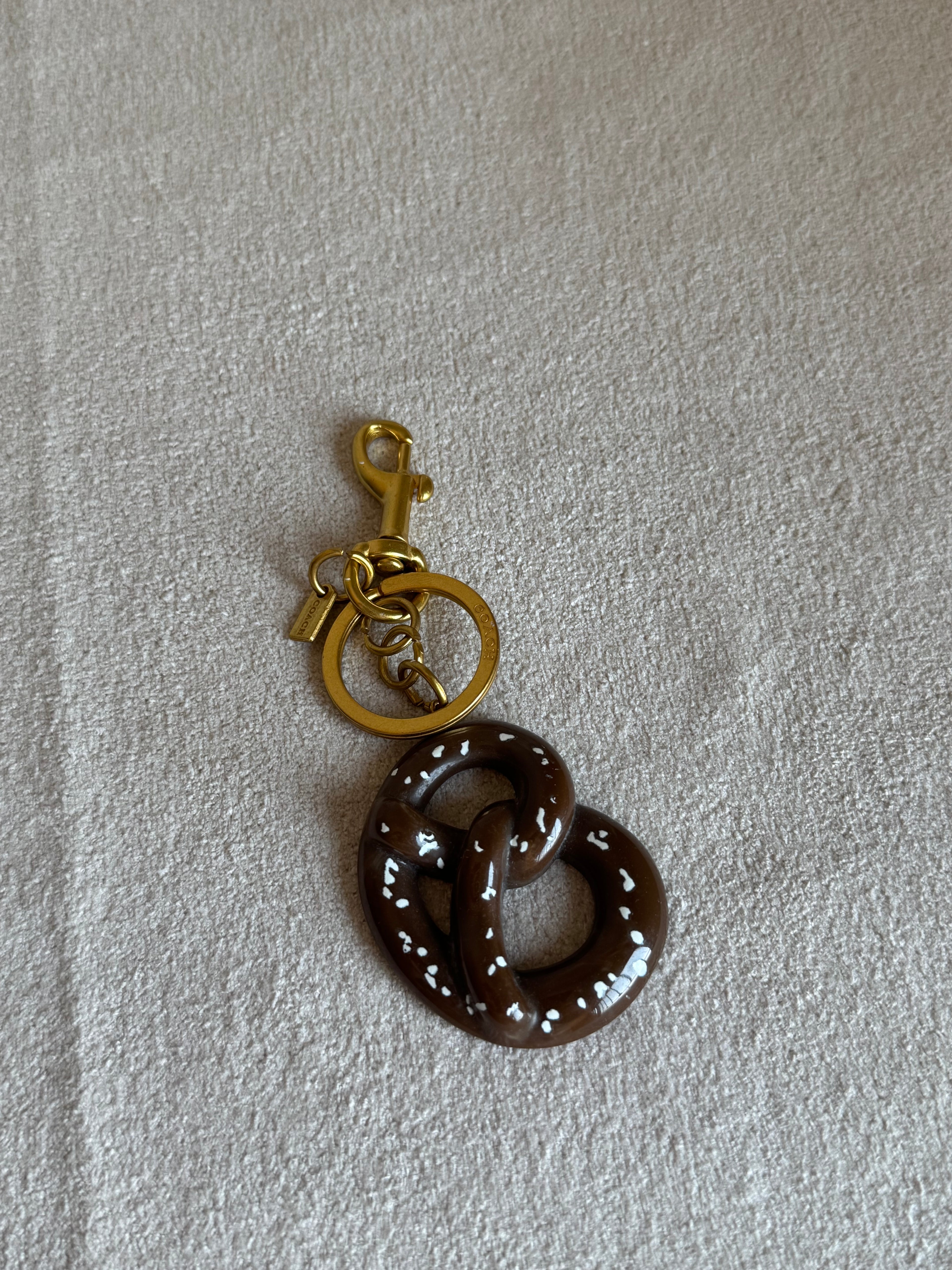 PREMIUM Coach Pretzel Bag Charm