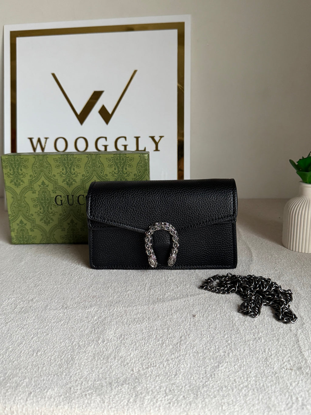 Viral Mini Gucci Bag Black - Box Packing