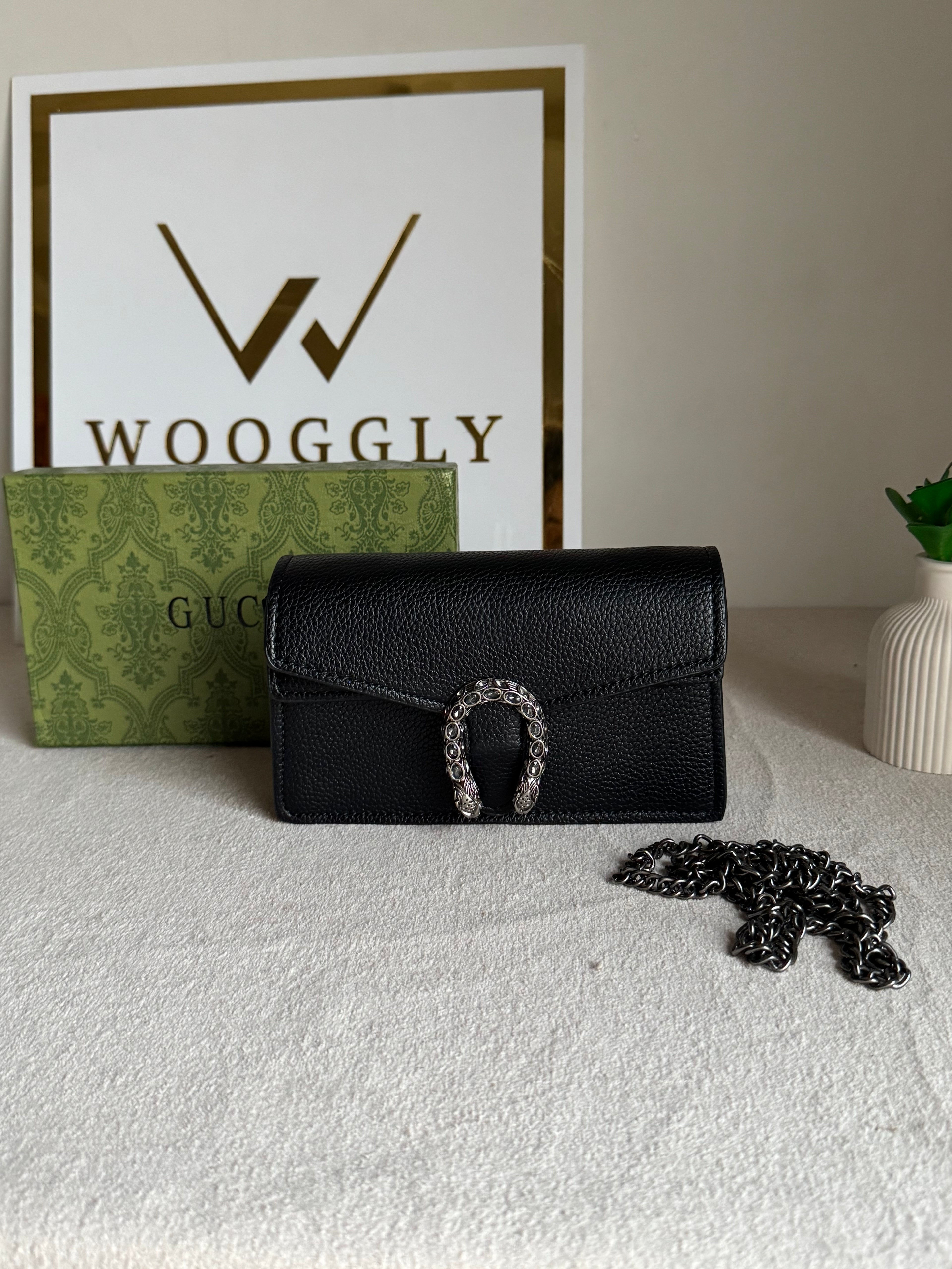 Viral Mini Gucci Bag Black - Box Packing
