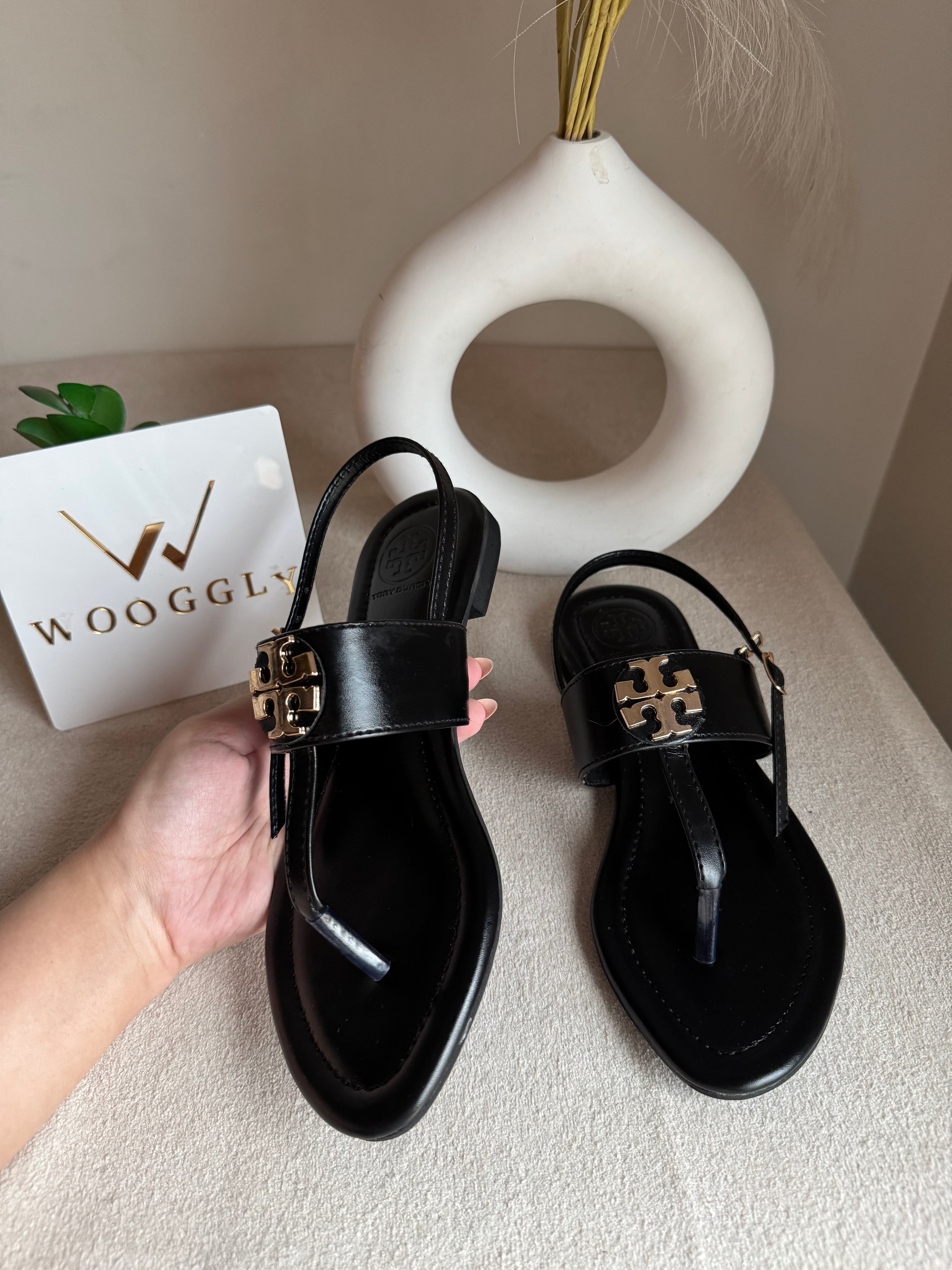 Tory Burch Sandals Black