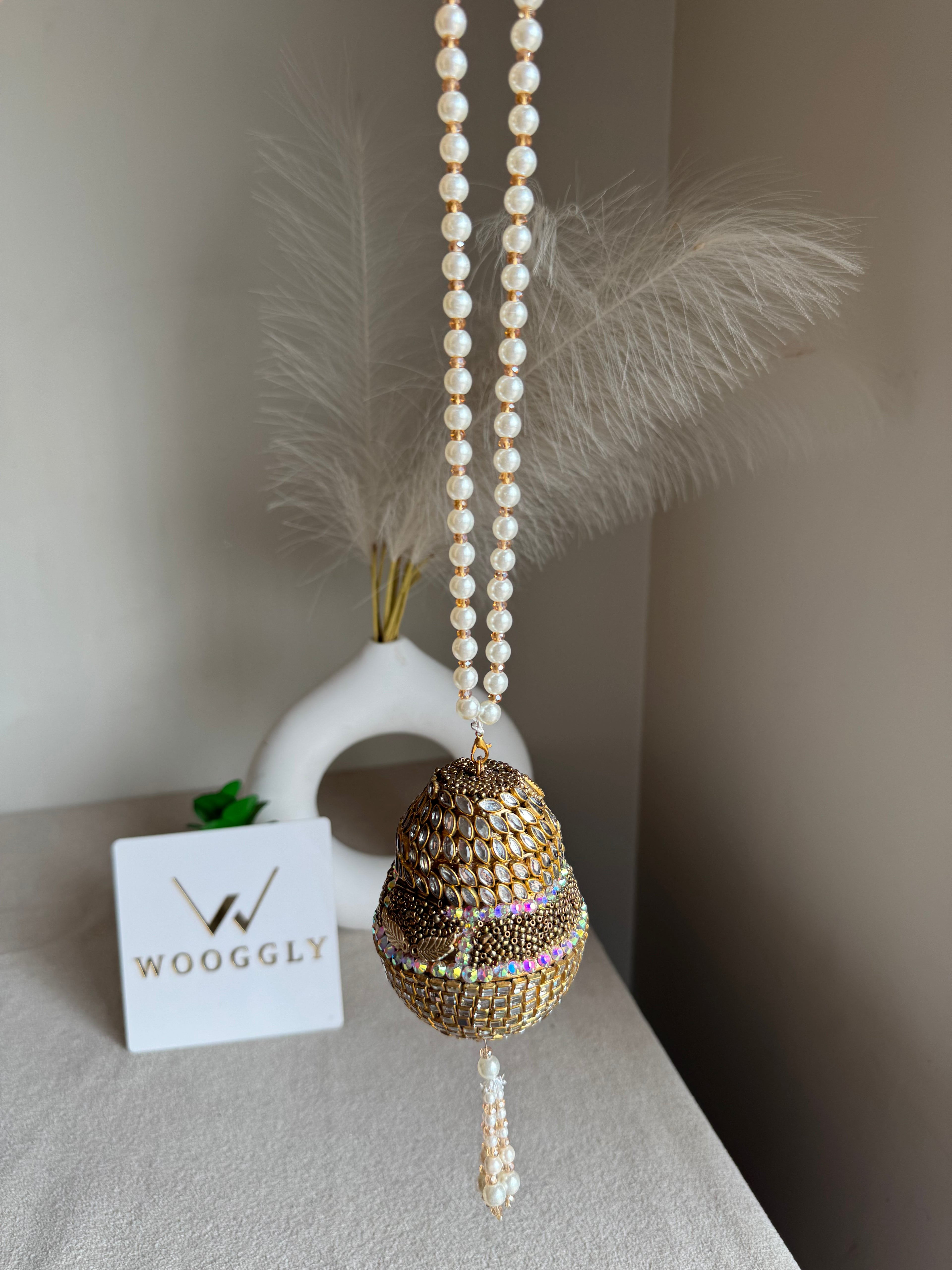 Turkish Potli - Kundan Multi