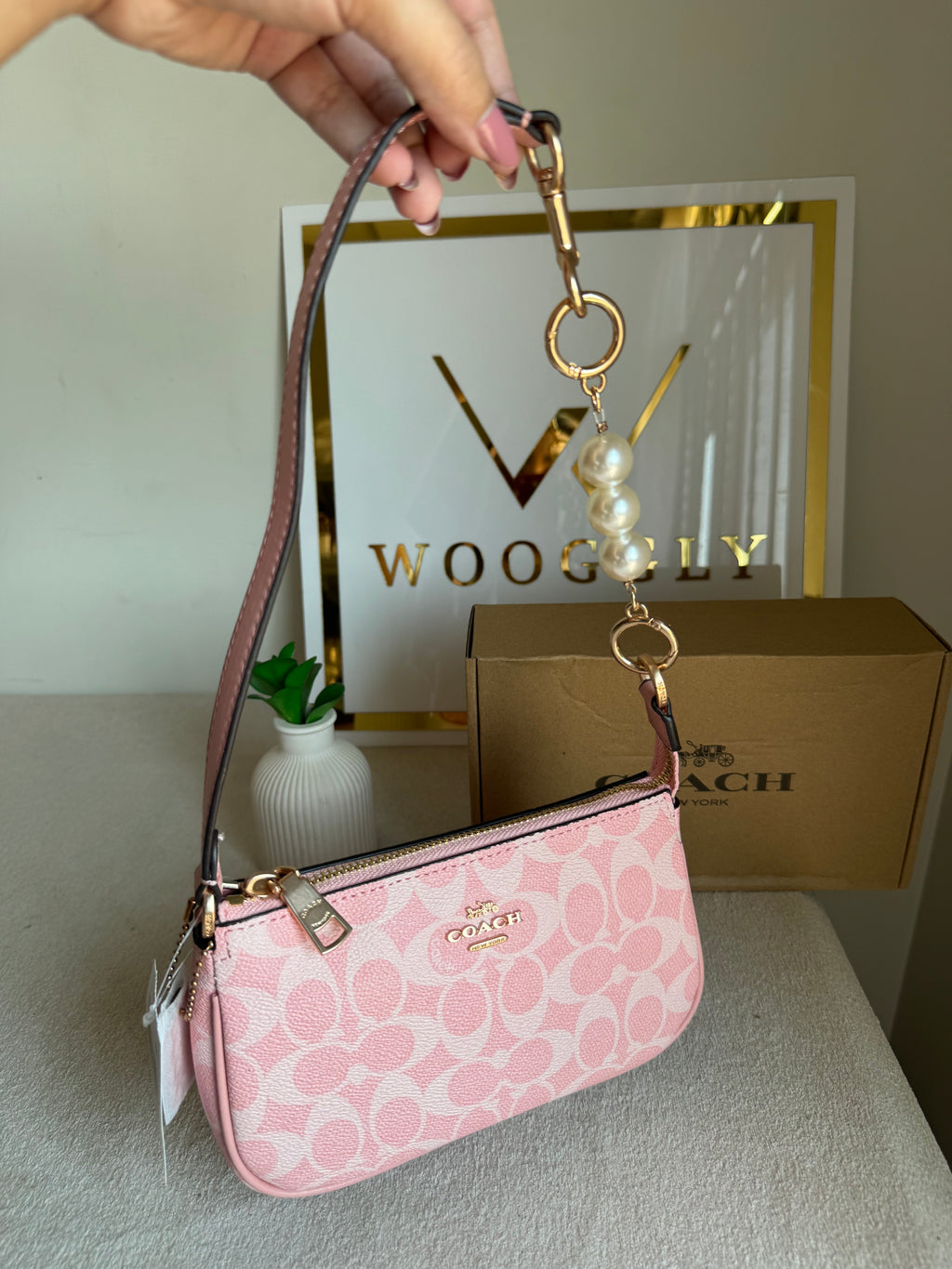 COACH Nolita 19 PINK - BOX PACKING