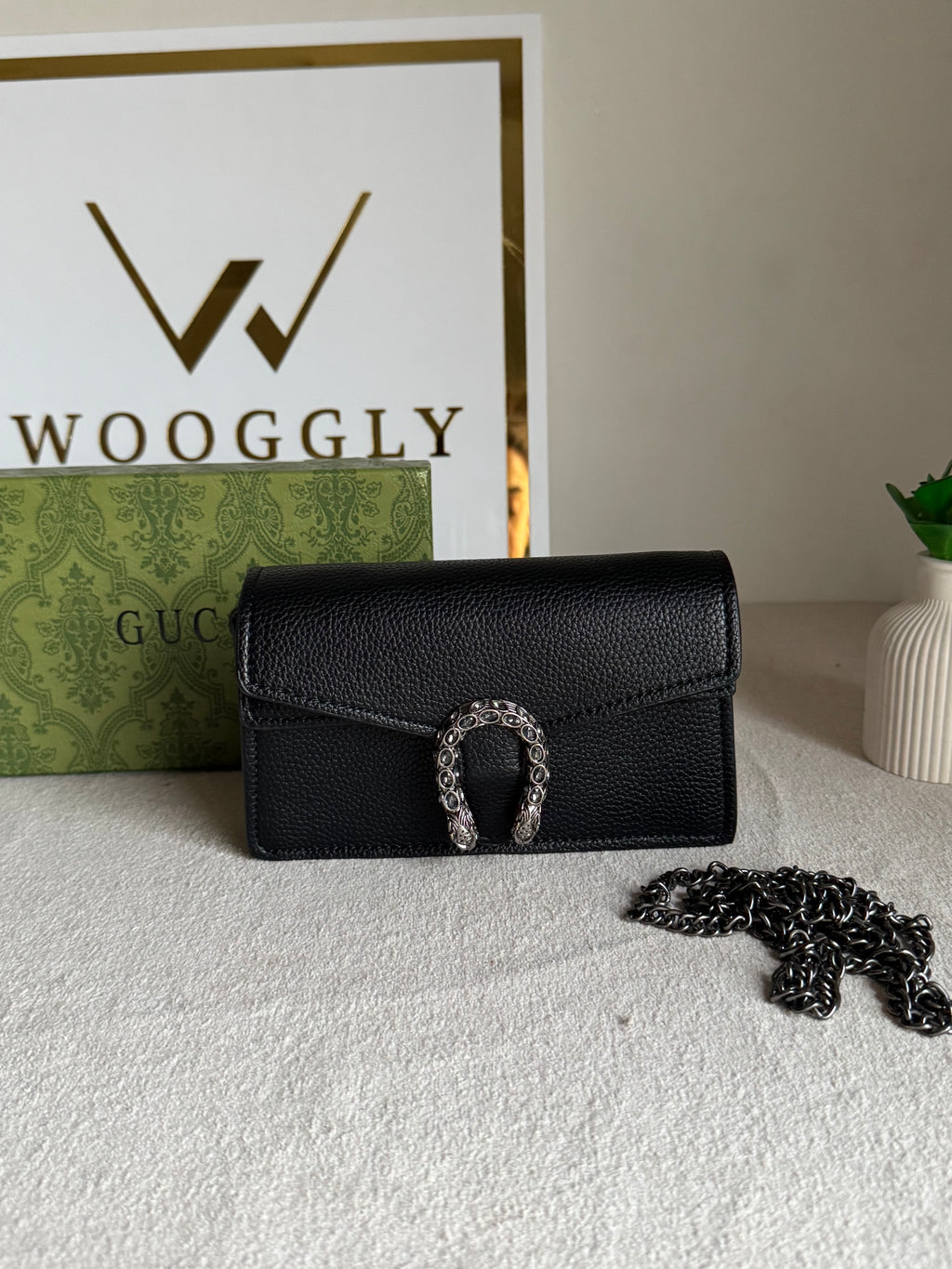 Viral Mini Gucci Bag Black - Box Packing