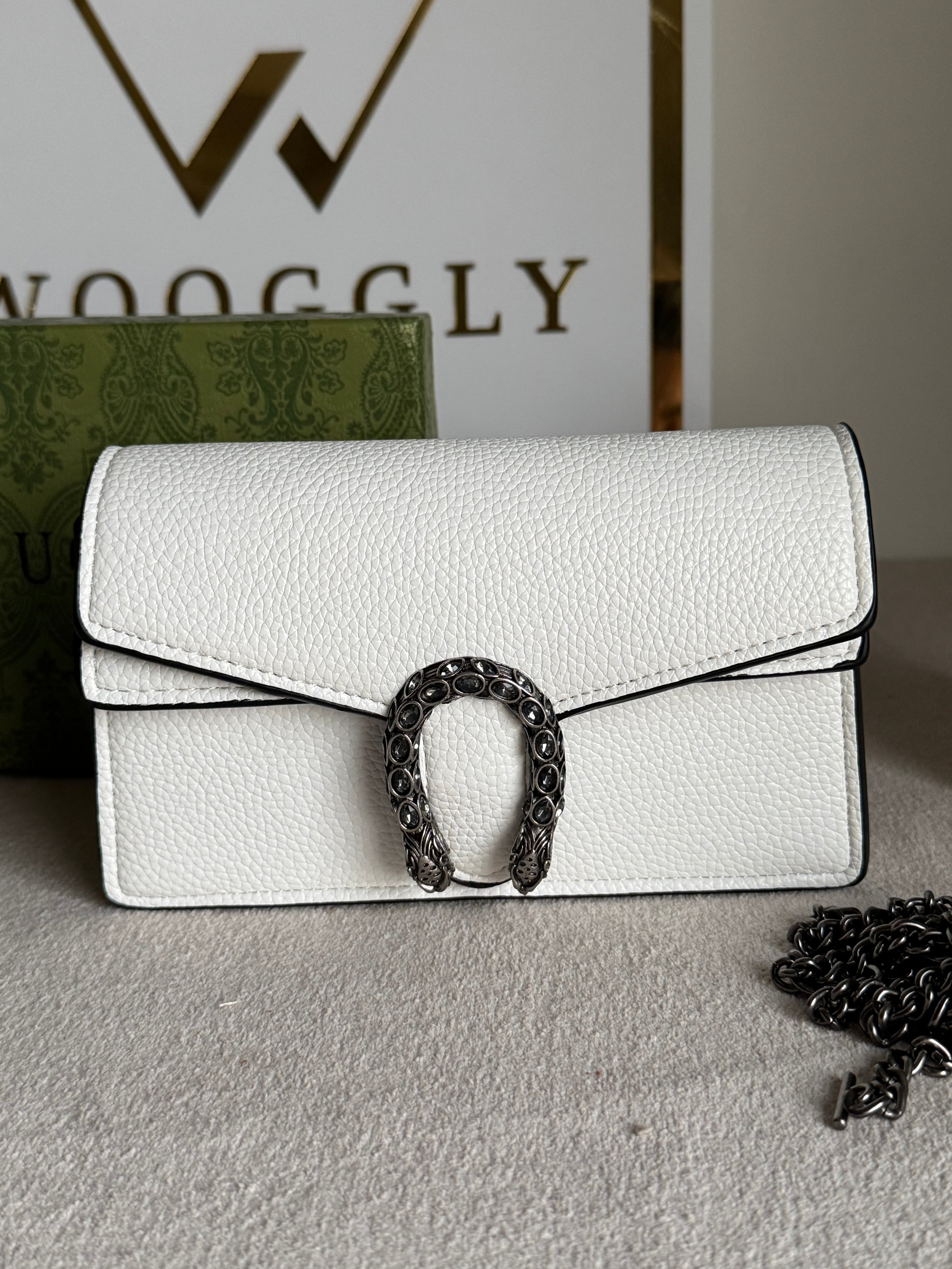 Viral Mini Gucci Bag White - Box Packing