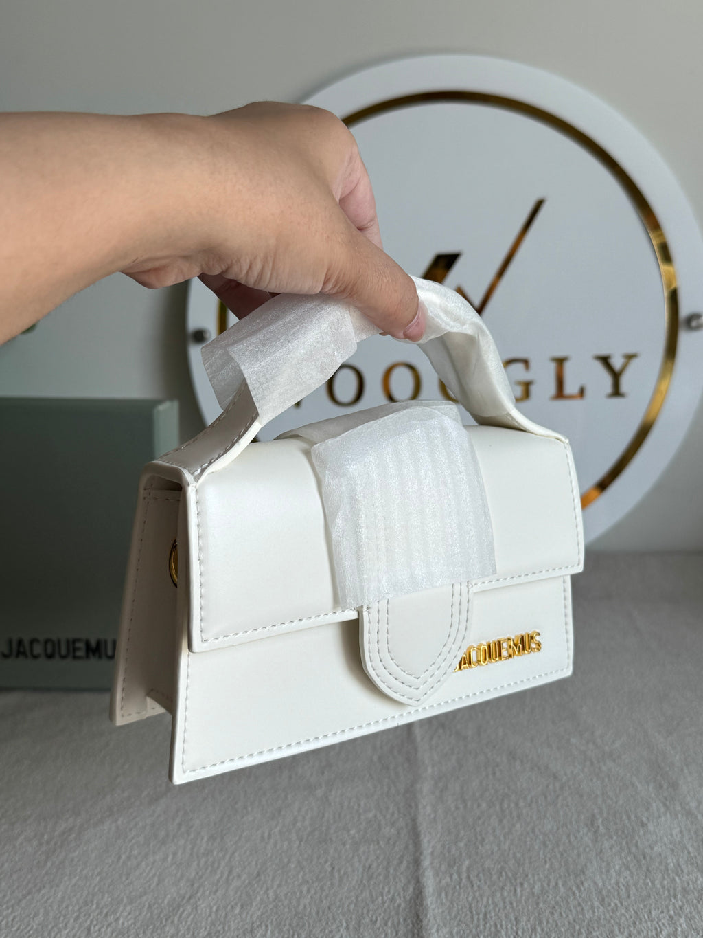Viral Jacquemus - Small (White) BOX PACKING