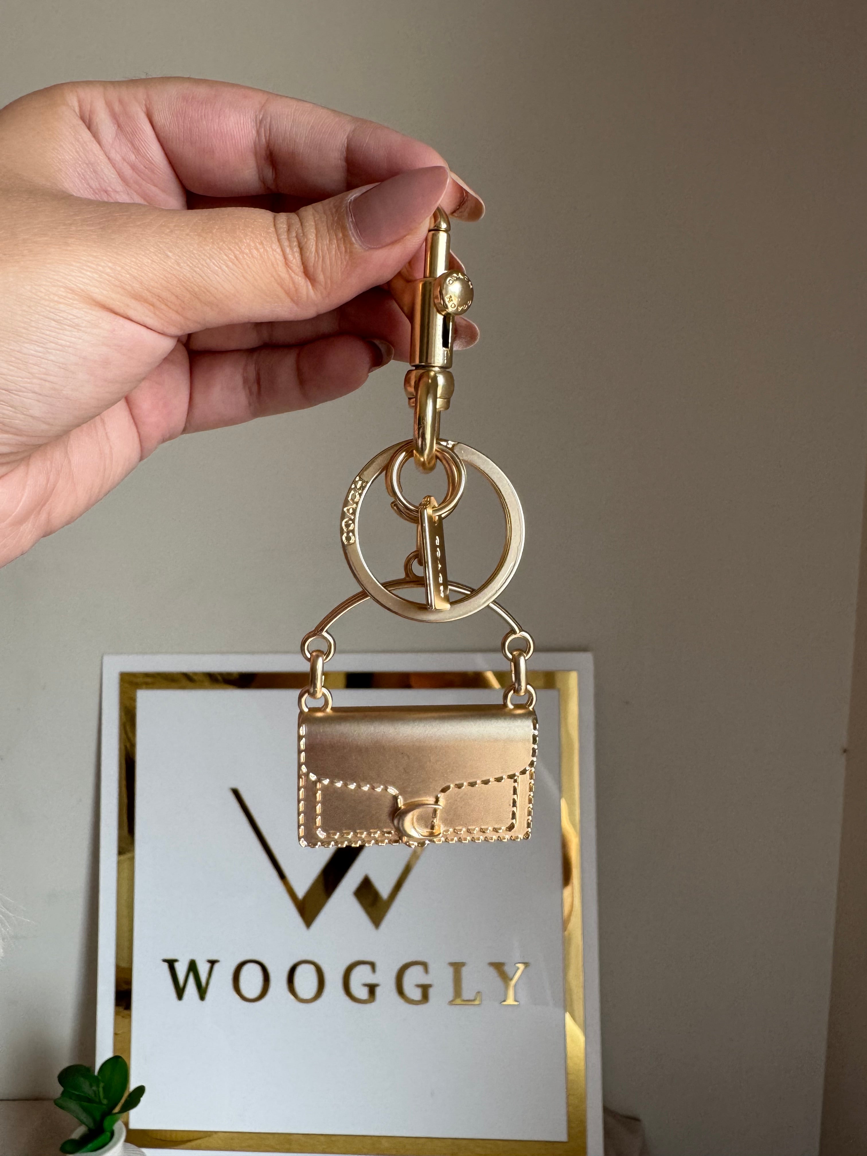 Premium Tabby Mini Bag Charm