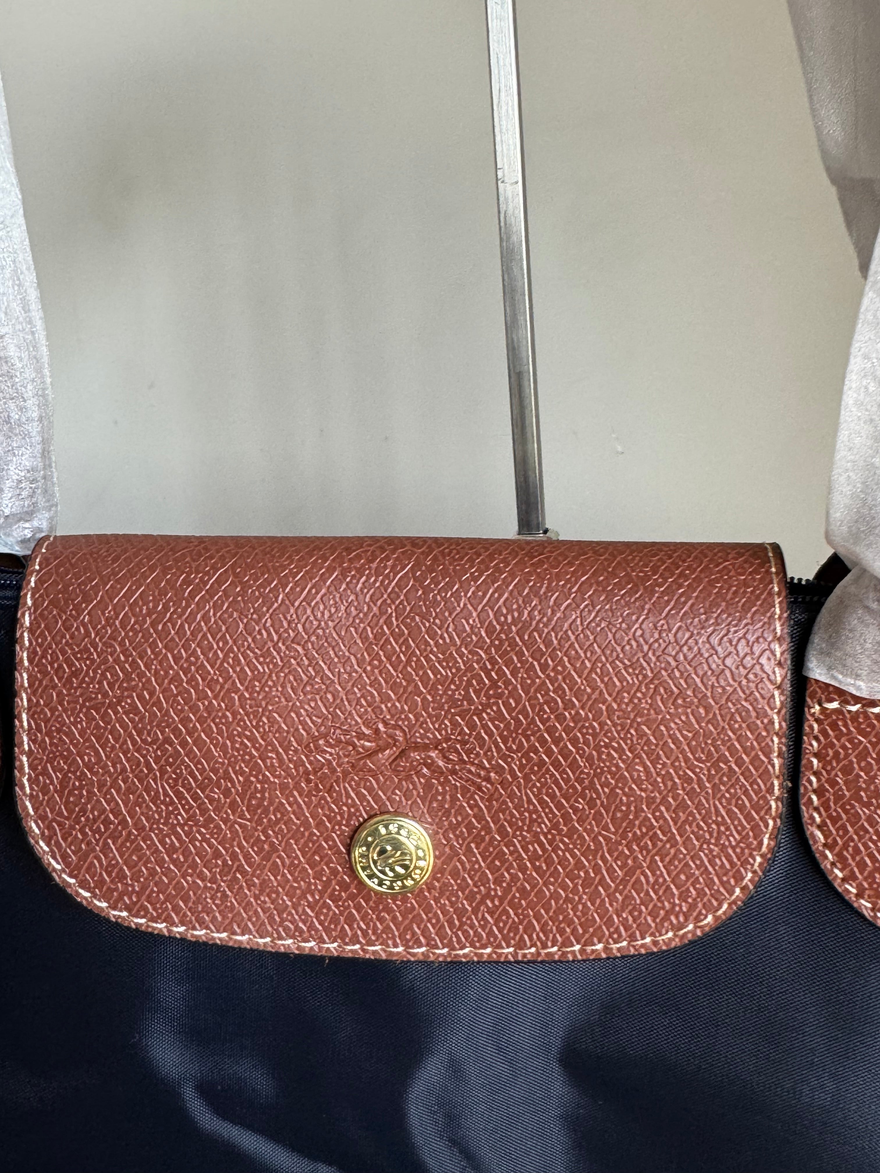 Longchamp Tote LARGE - Black (WITH BRAND LOGO)