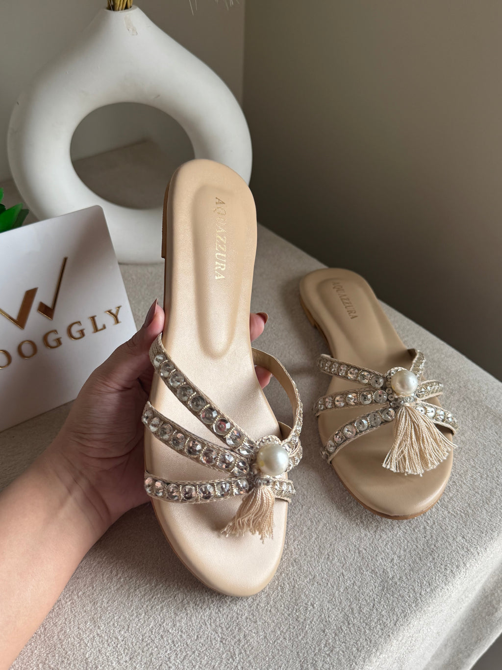 Angel Slides - Beige