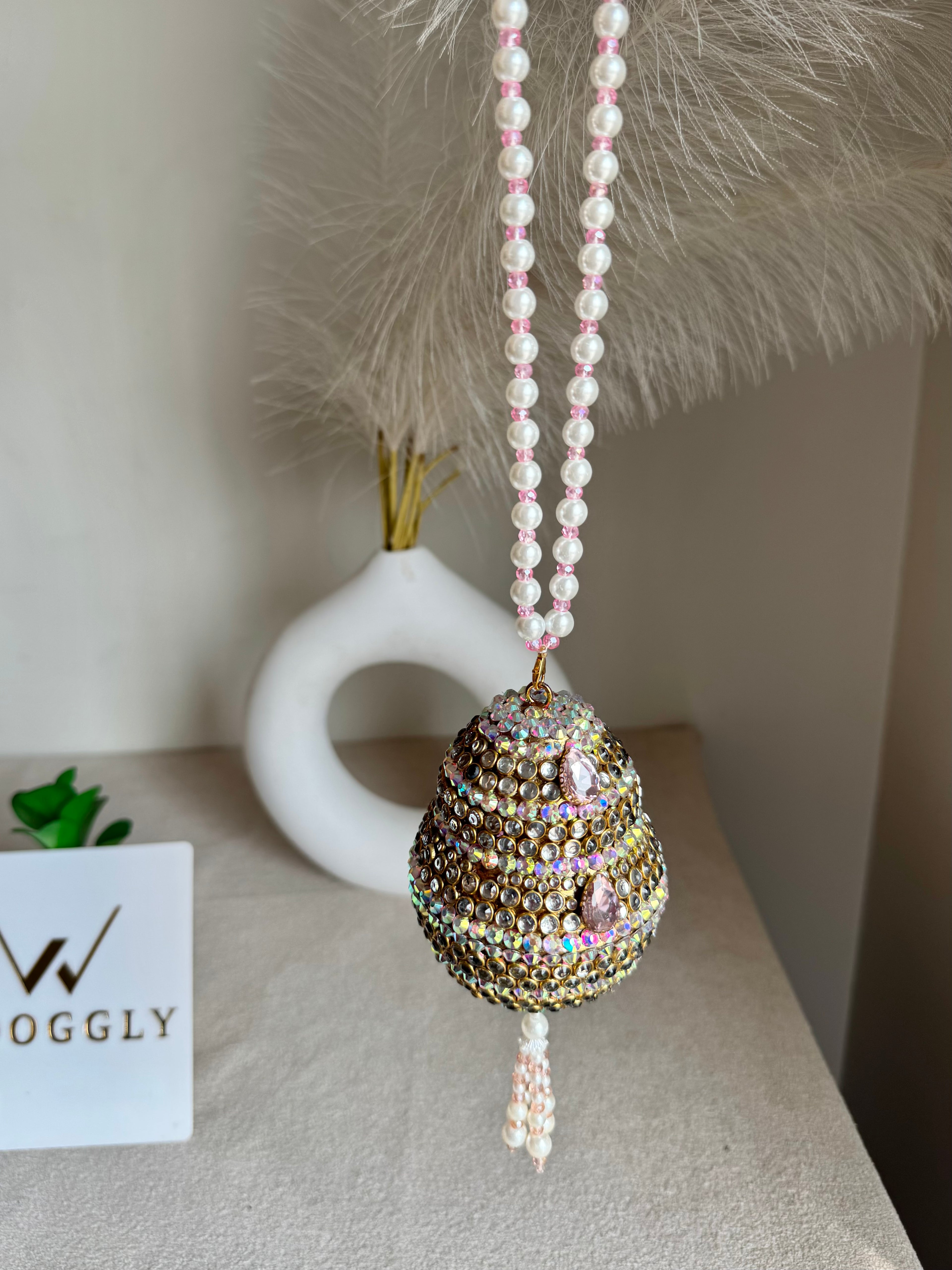 Turkish Potli - Multi Pink