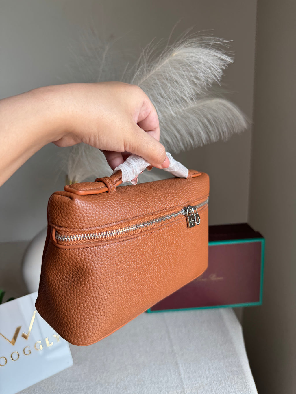 Loro Piana Premium Signature Bag - Brown