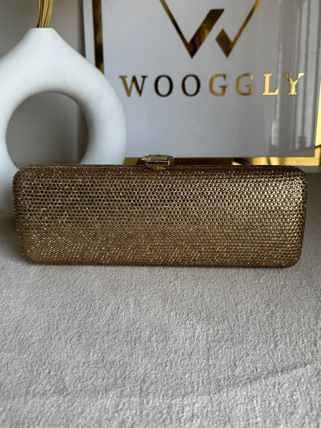 High Quality Élan Clutch - Champagne