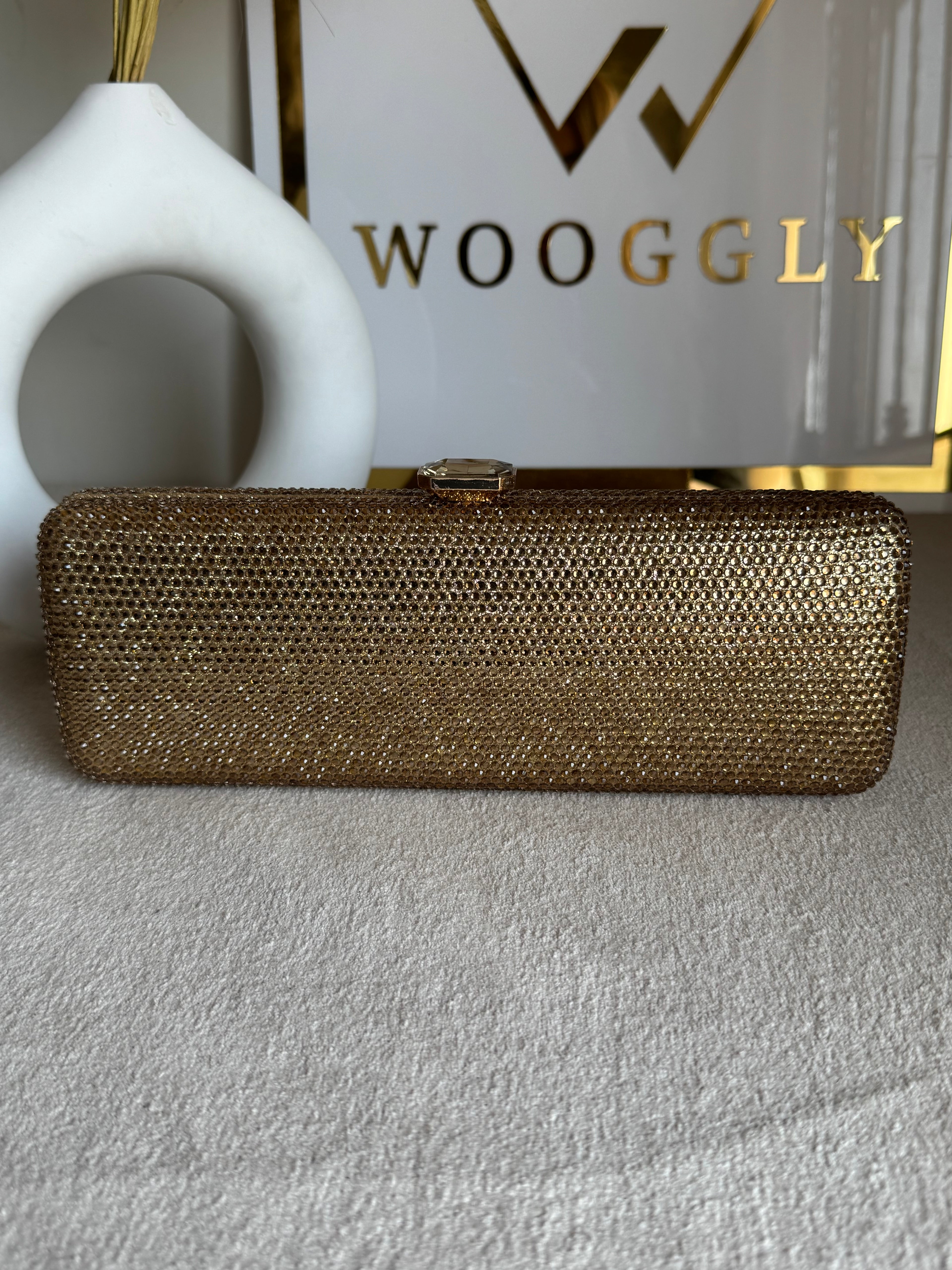 High Quality Élan Clutch - Champagne