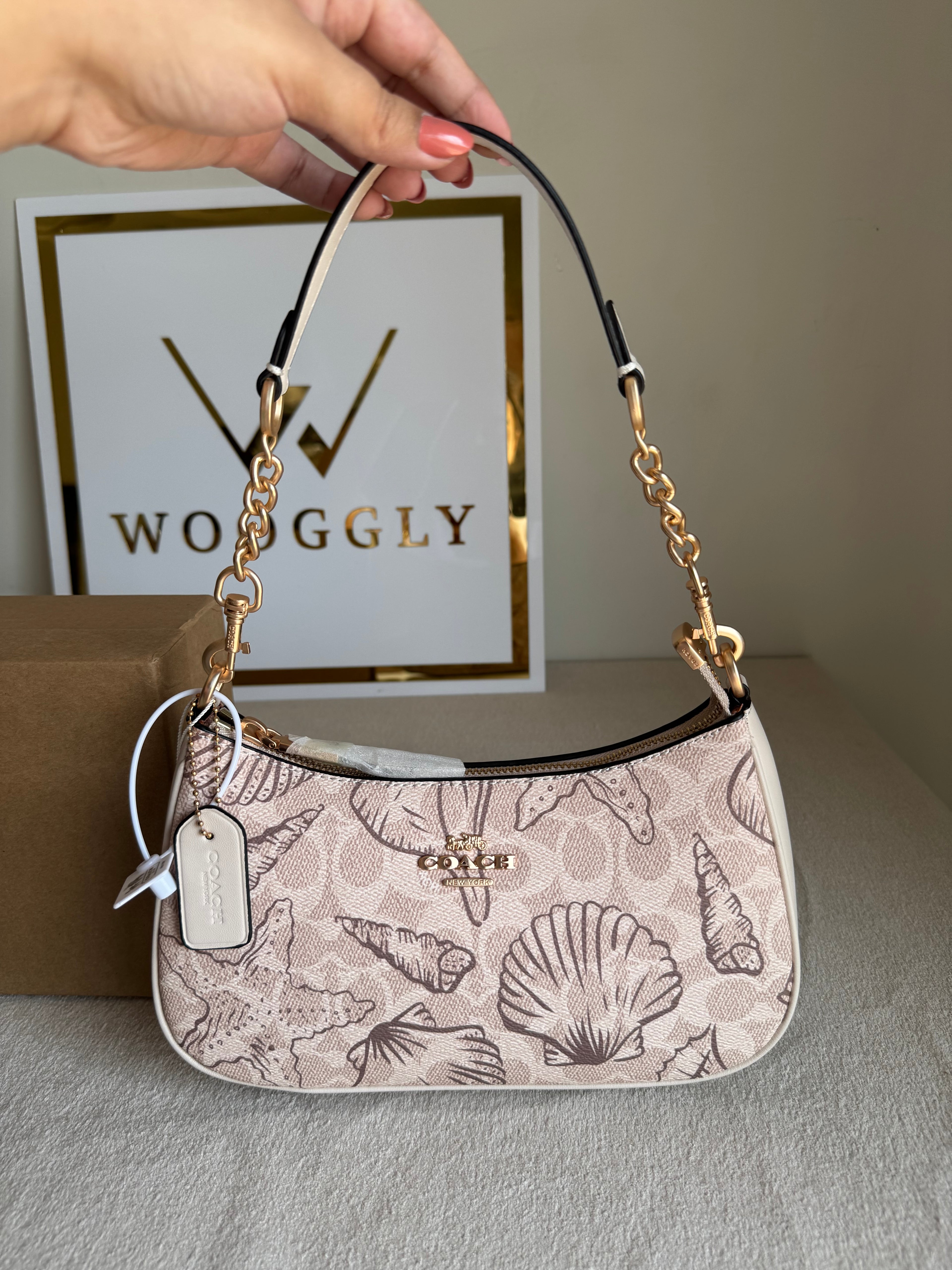 COACH TERI PREMIUM Seashell - BOX PACKING