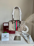 Gucci High Quality Hand Bag - Chocolate Brown - BOX PACKING