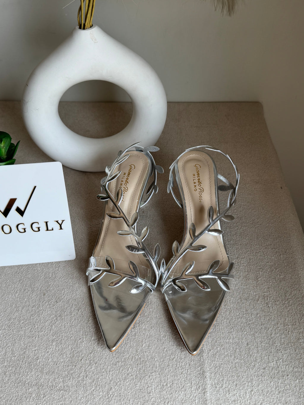 Gianvitto Rossi Heels Silver