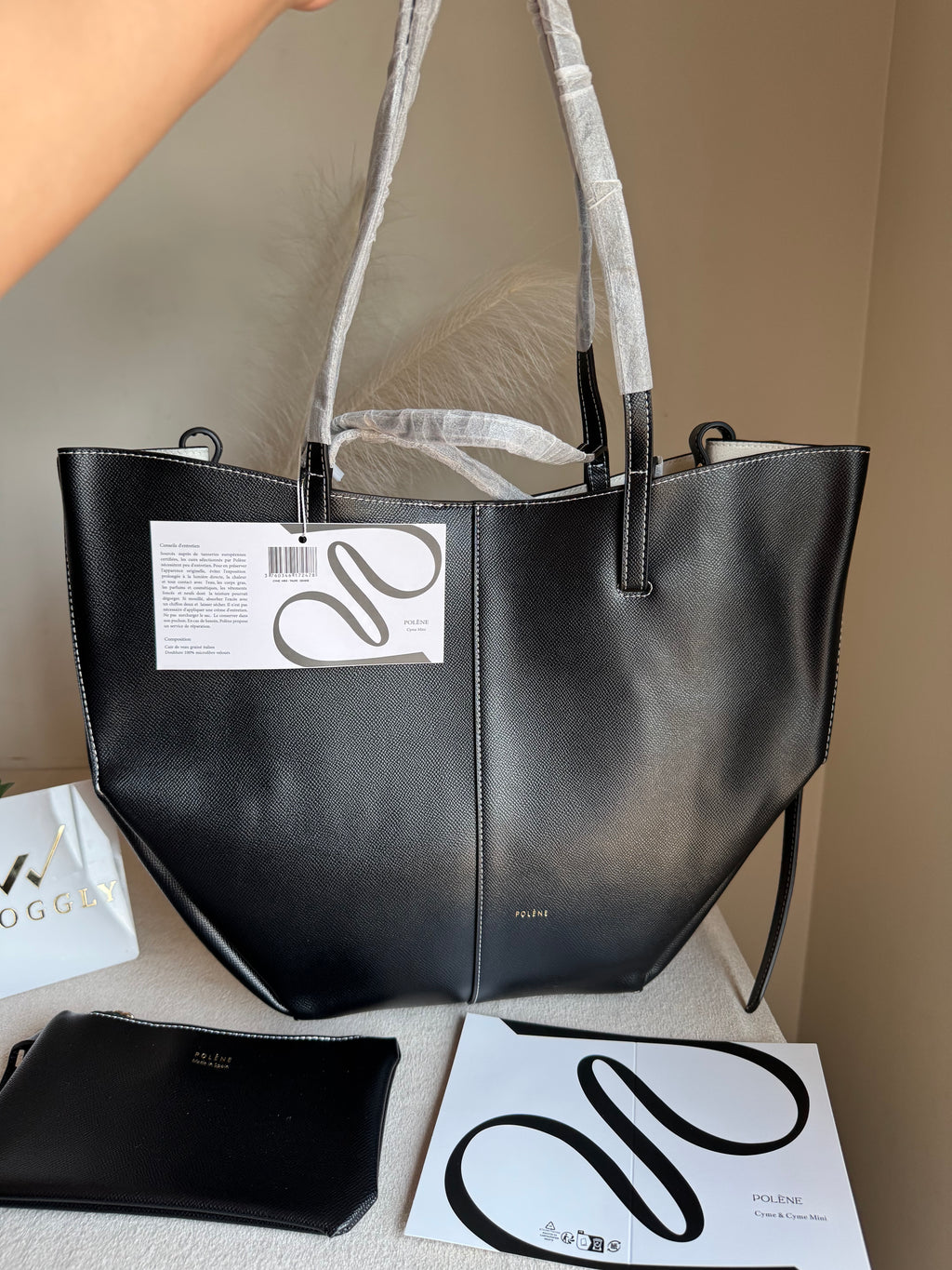 Premium Quality Polene Cyme - BLACK