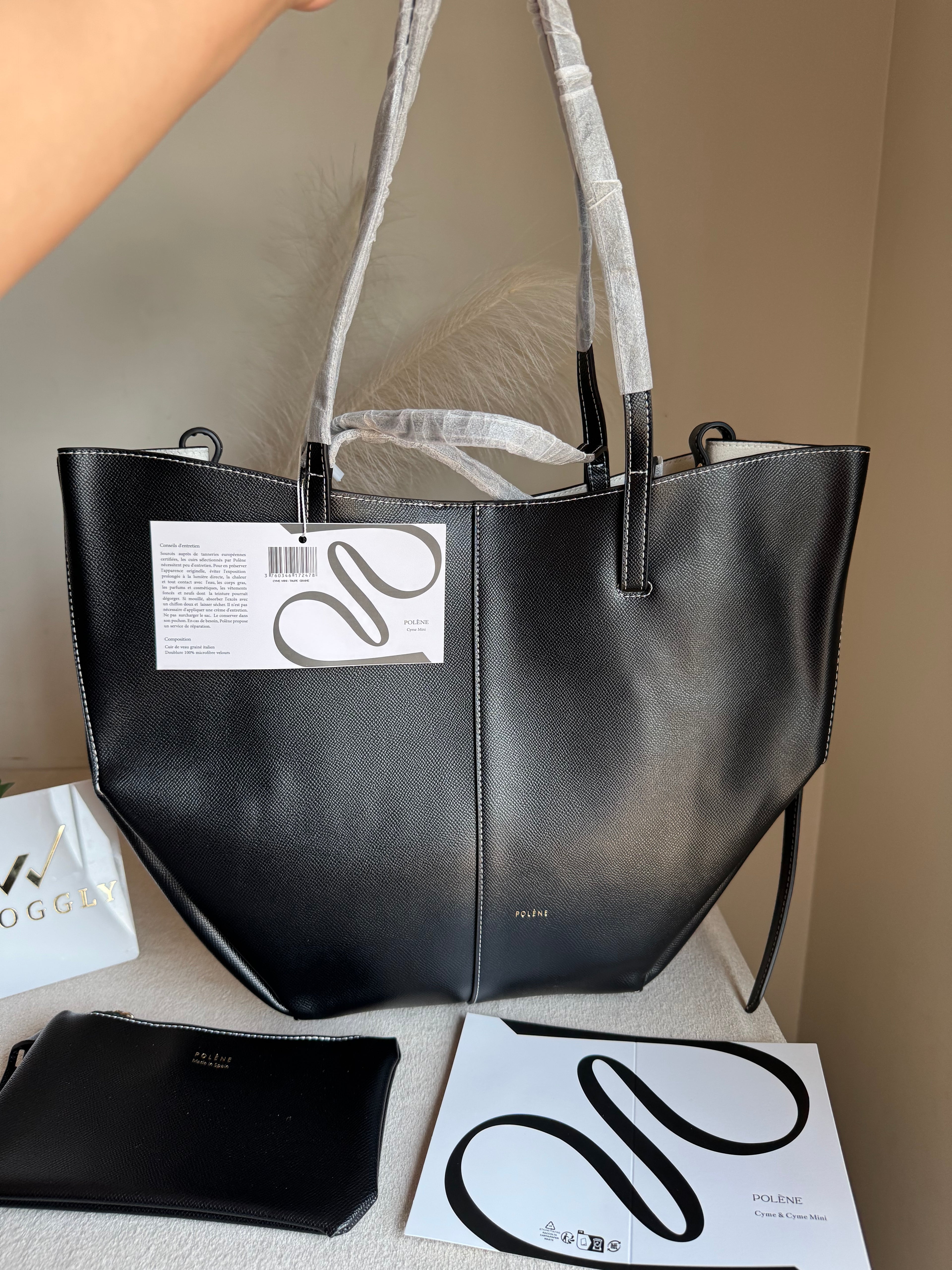 Premium Quality Polene Cyme - BLACK