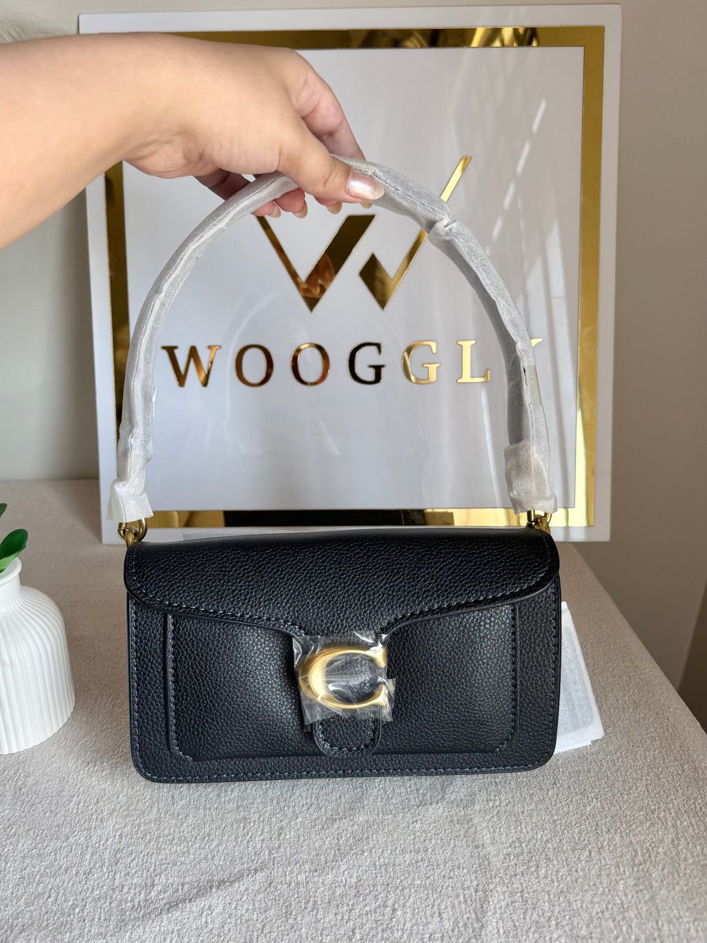 COACH TABBY Premium Mini Black - Magnetic BOX PACKING