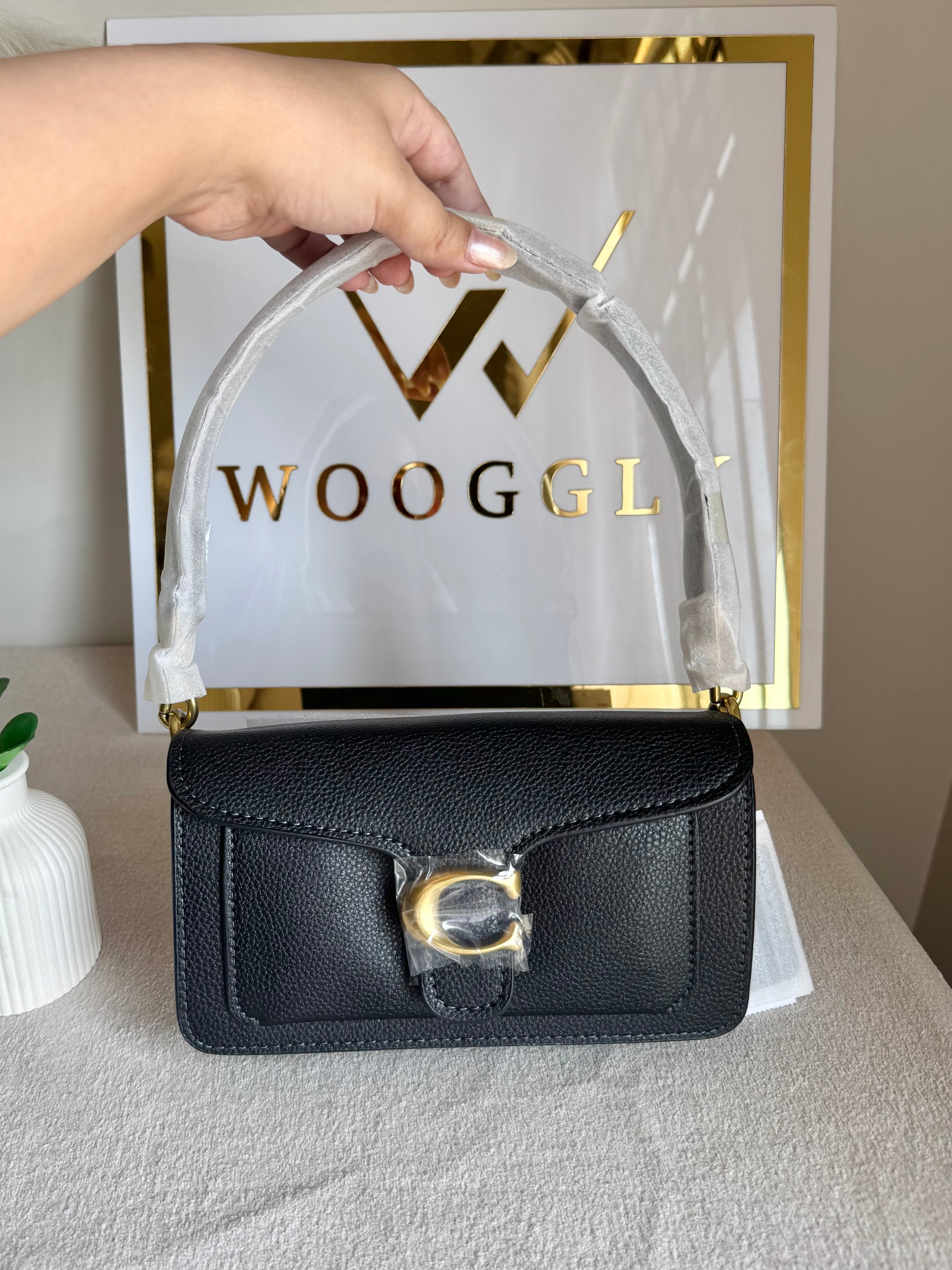 COACH TABBY Premium Mini Black - Magnetic BOX PACKING