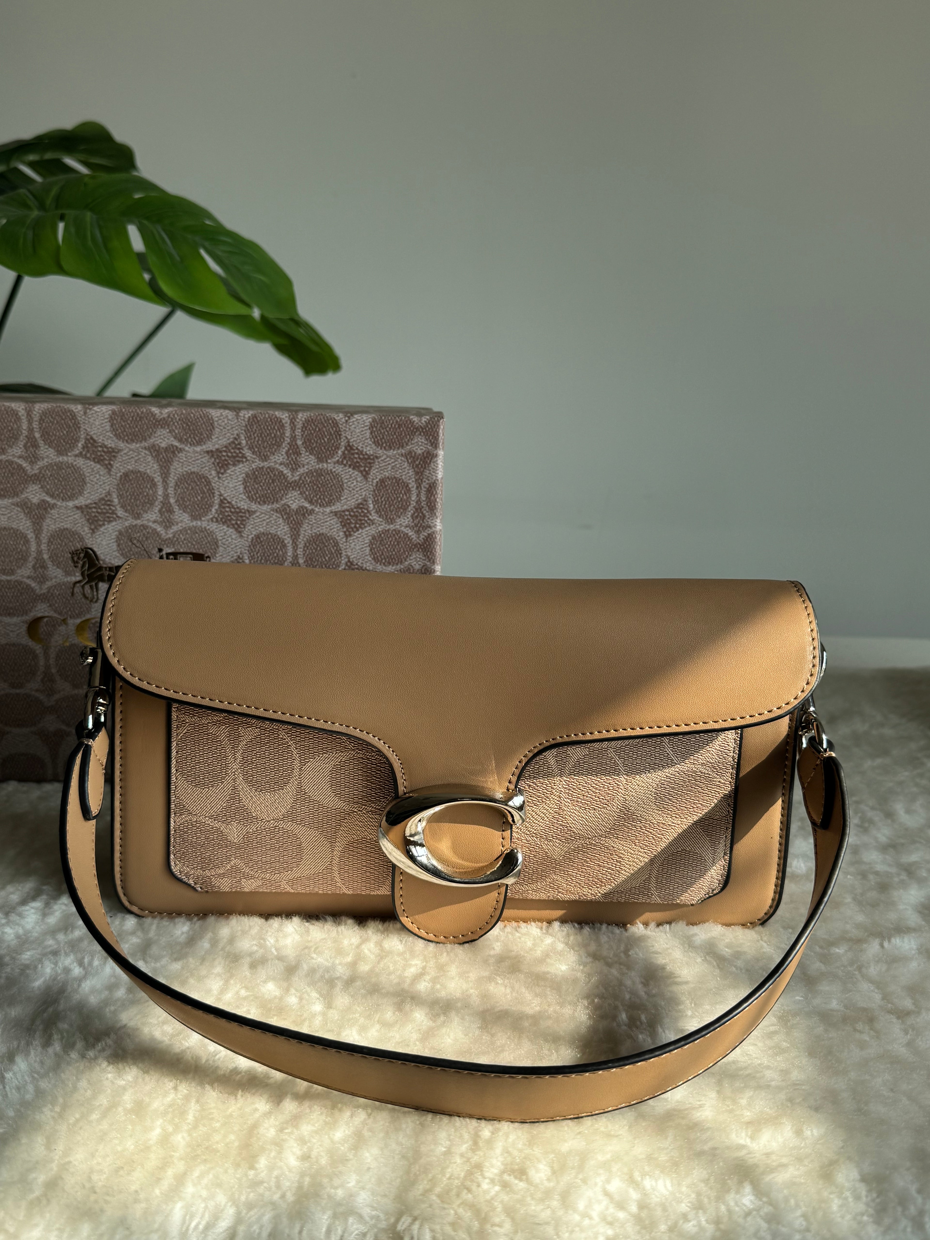COACH TABBY EXCLUSIVE (Beige) - BOX PACKING