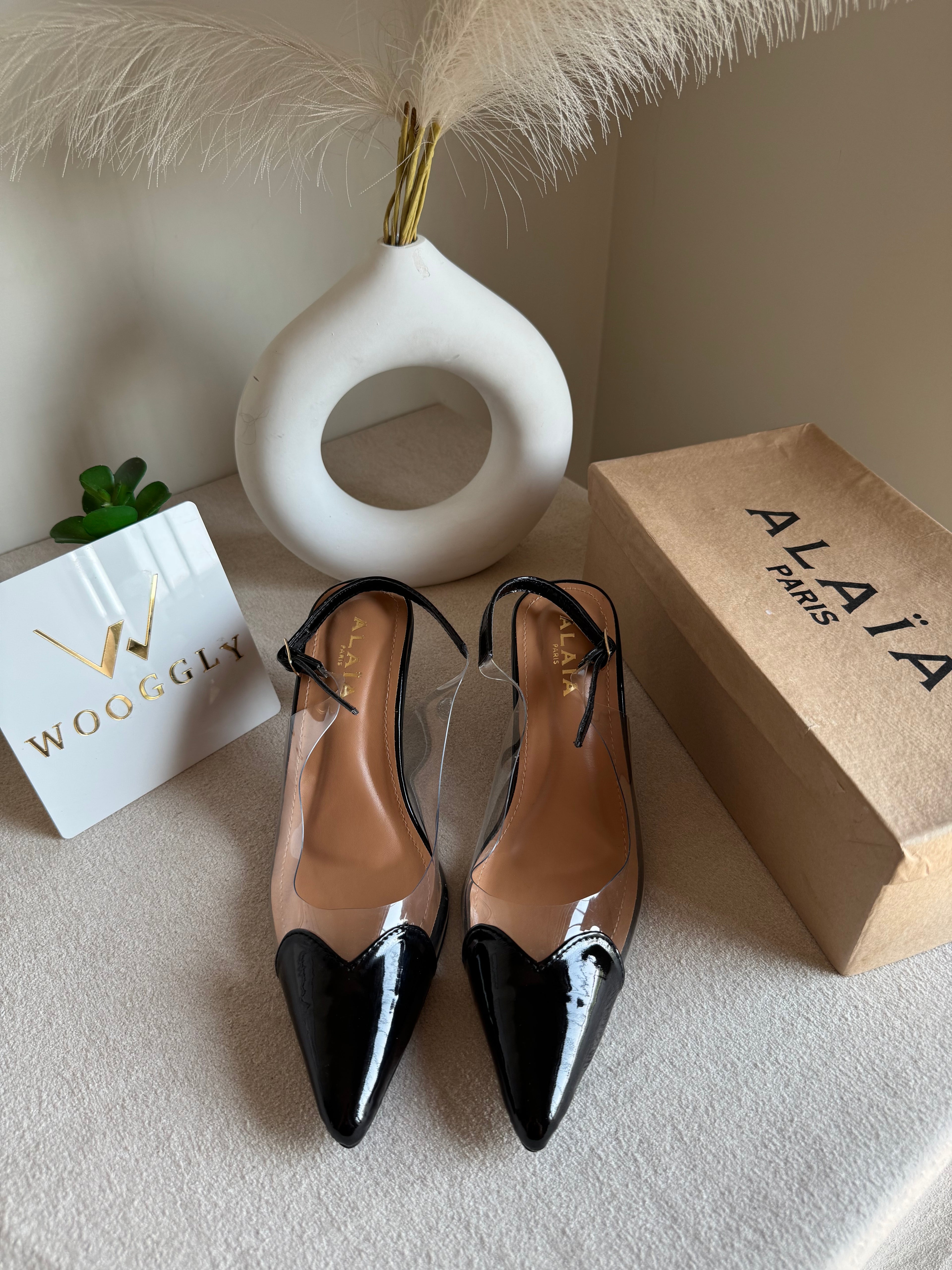 Alaia Paris Heels - Black