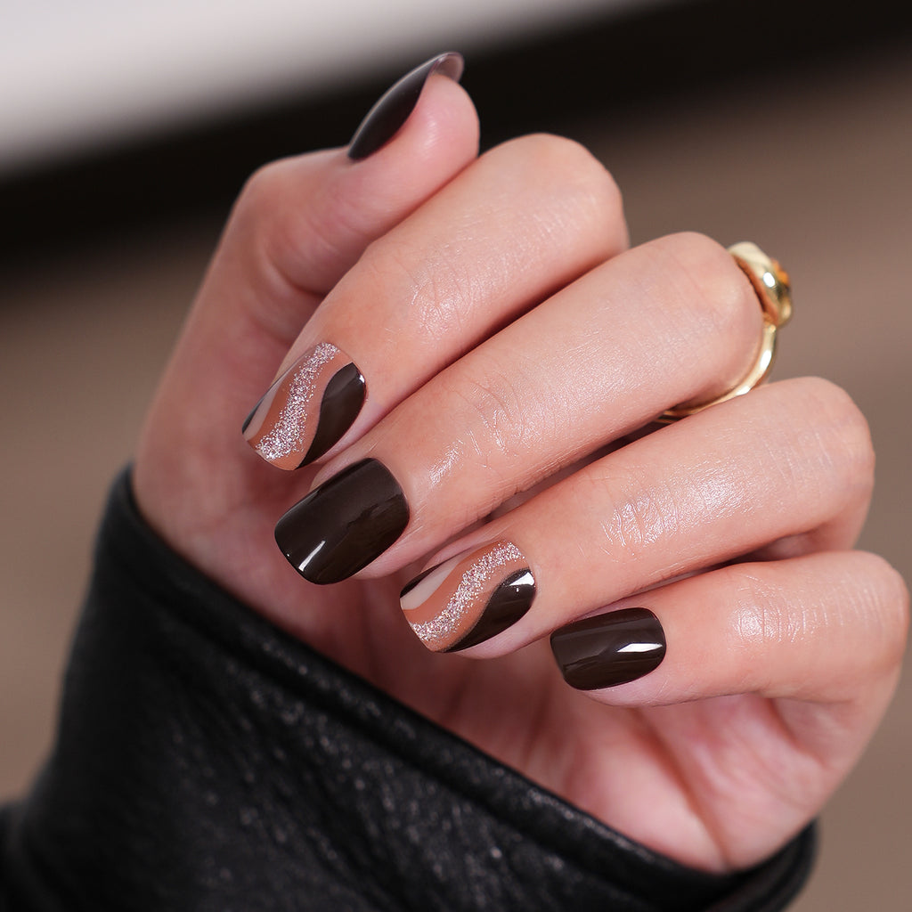 Hearty Press On Nails - 24 Pieces Complete Kit