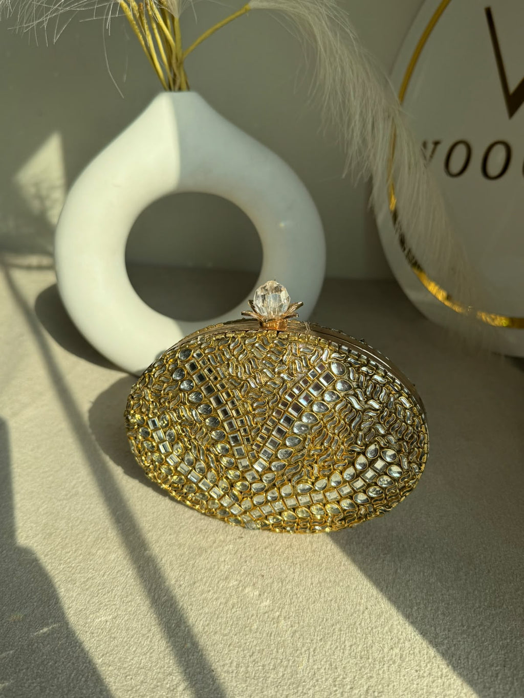Kundan Clutch Design 9