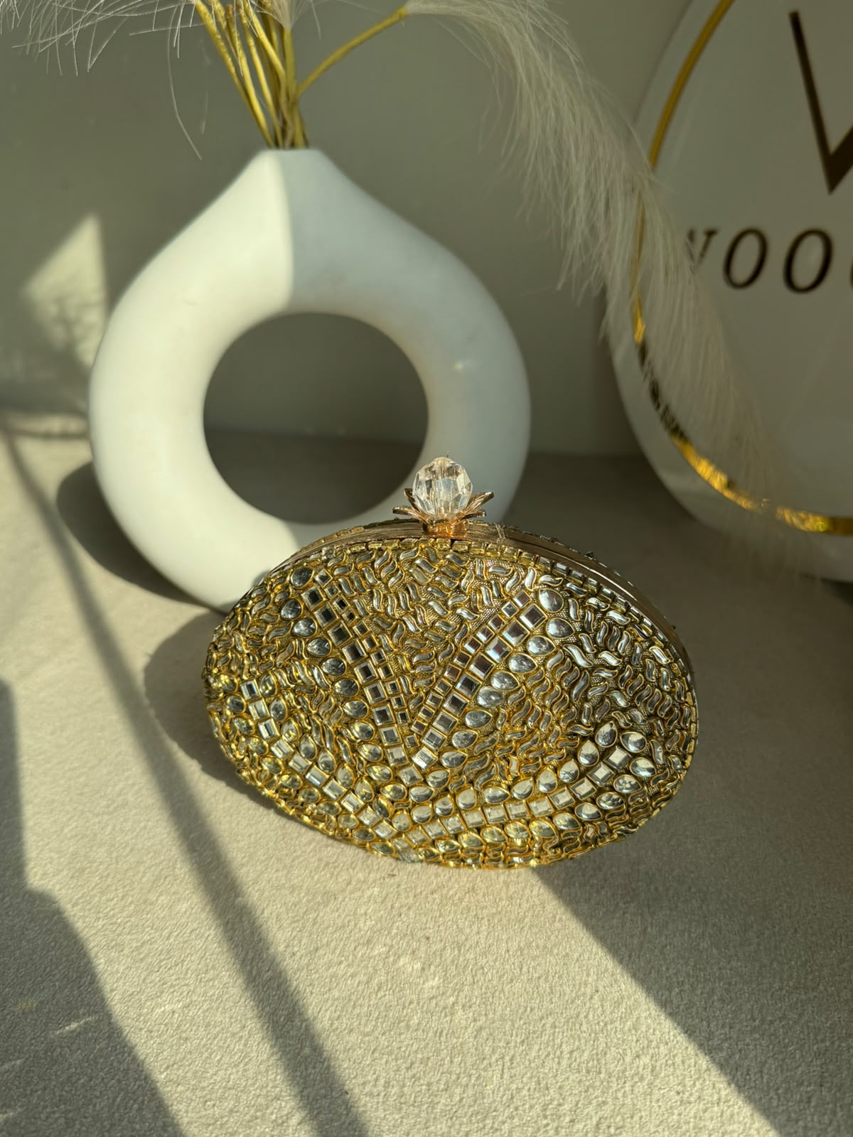 Kundan Clutch Design 9
