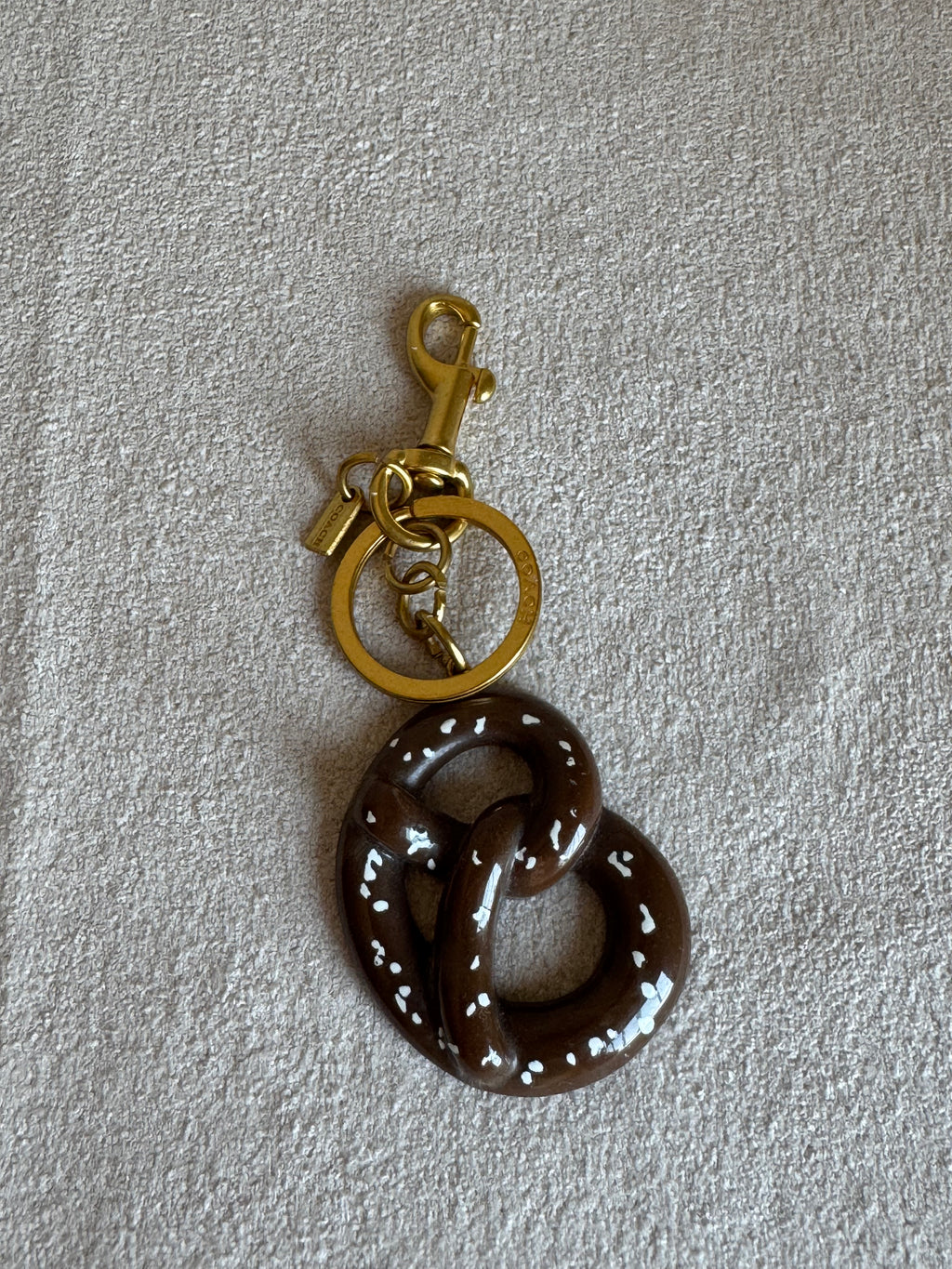 PREMIUM Coach Pretzel Bag Charm