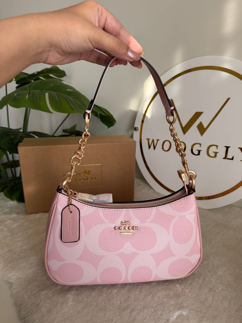 COACH TERI PREMIUM Pink - BOX PACKING
