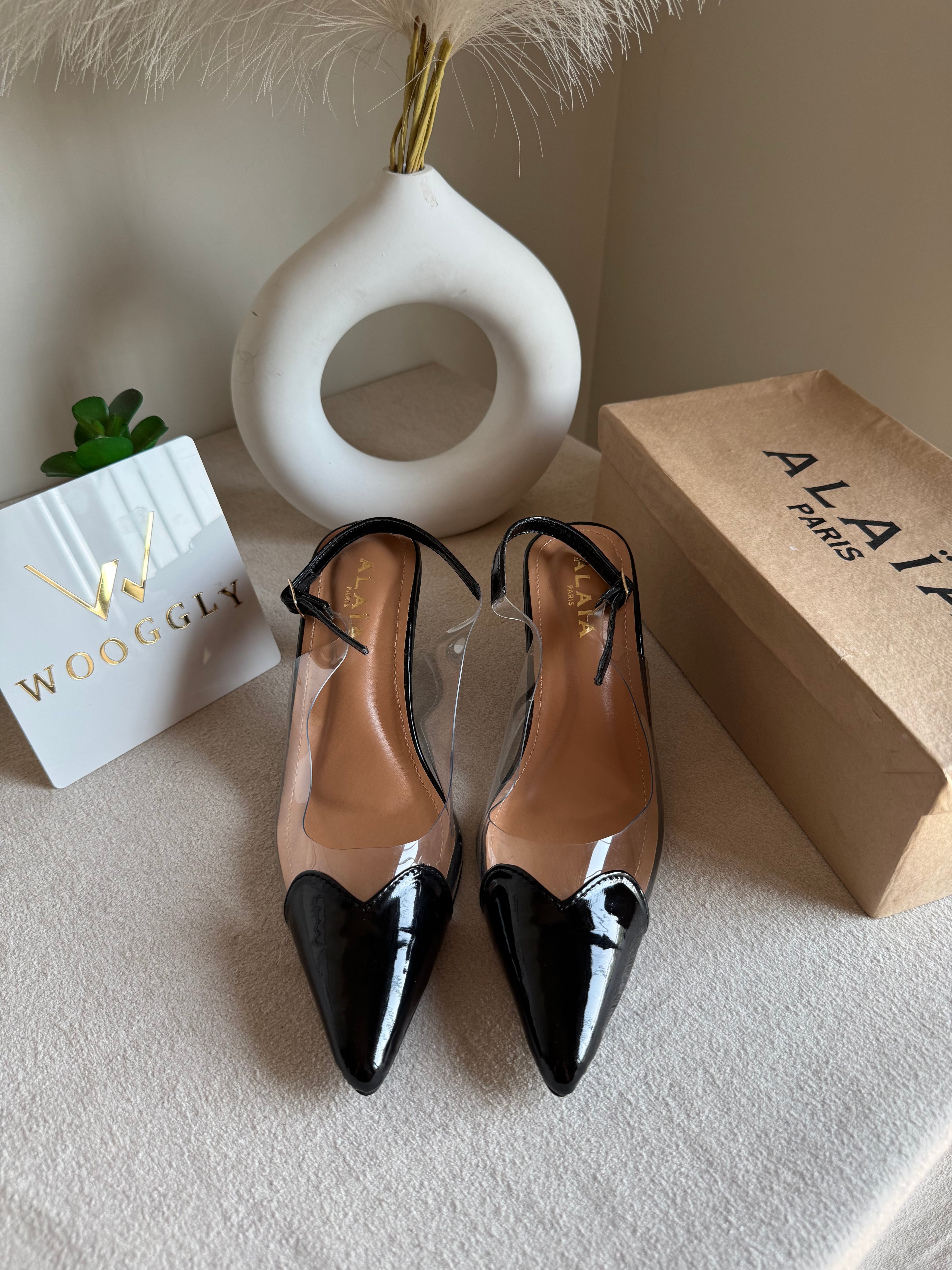 Alaia Paris Heels - Black