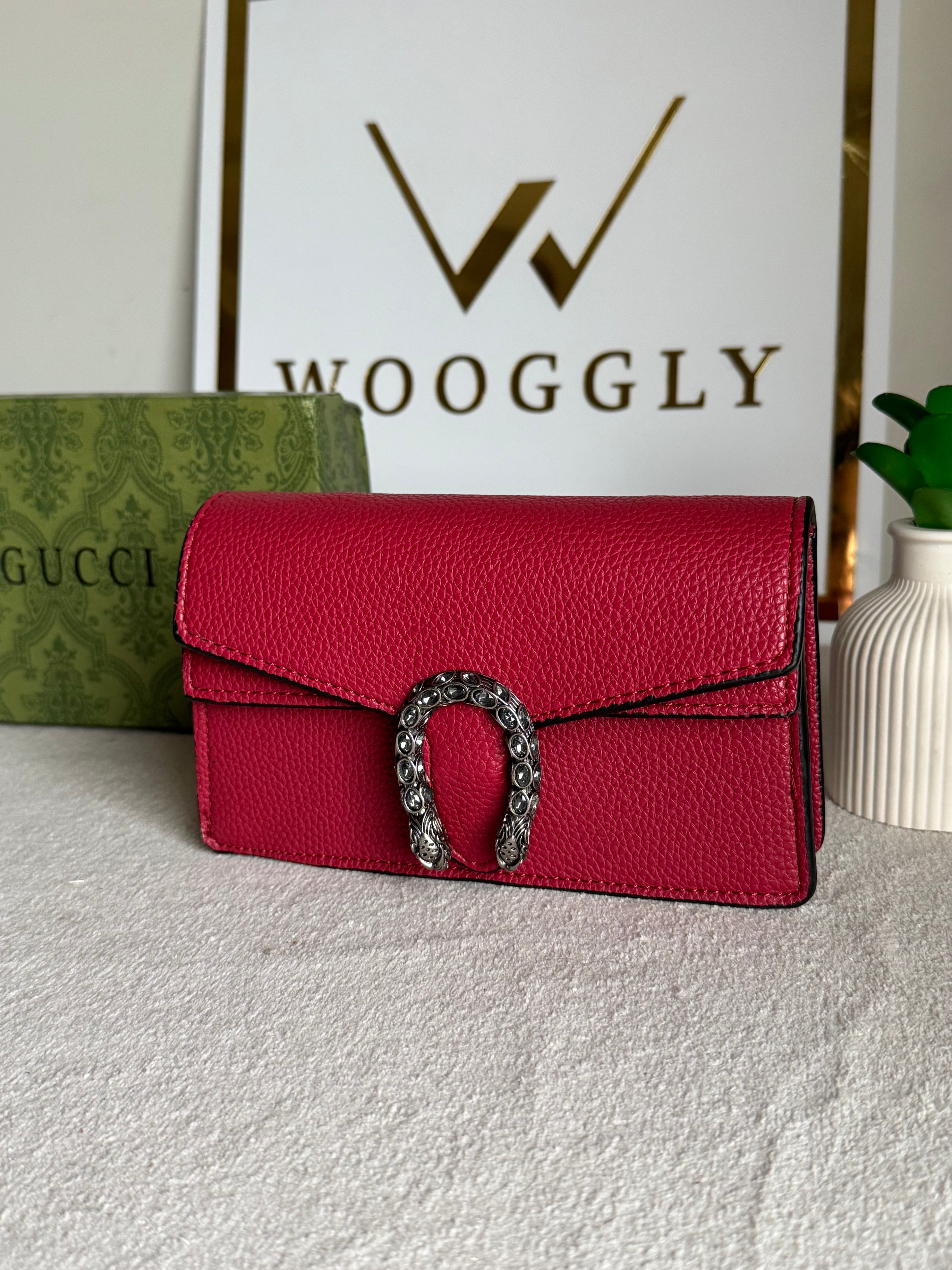 Viral Mini Gucci Bag Red - Box Packing