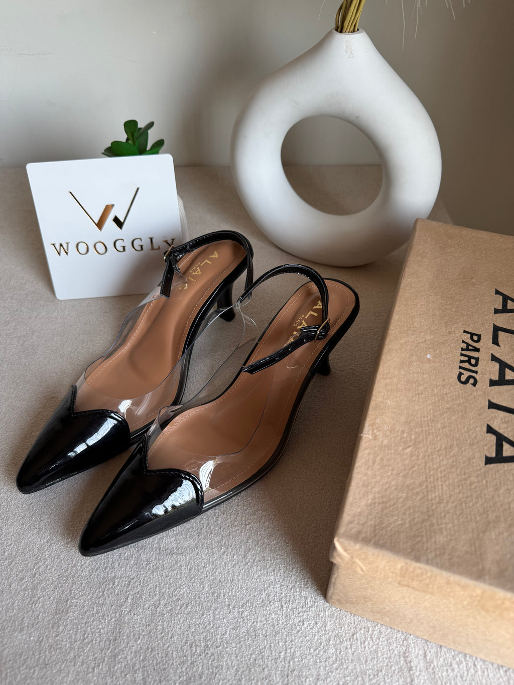 Alaia Paris Heels - Black