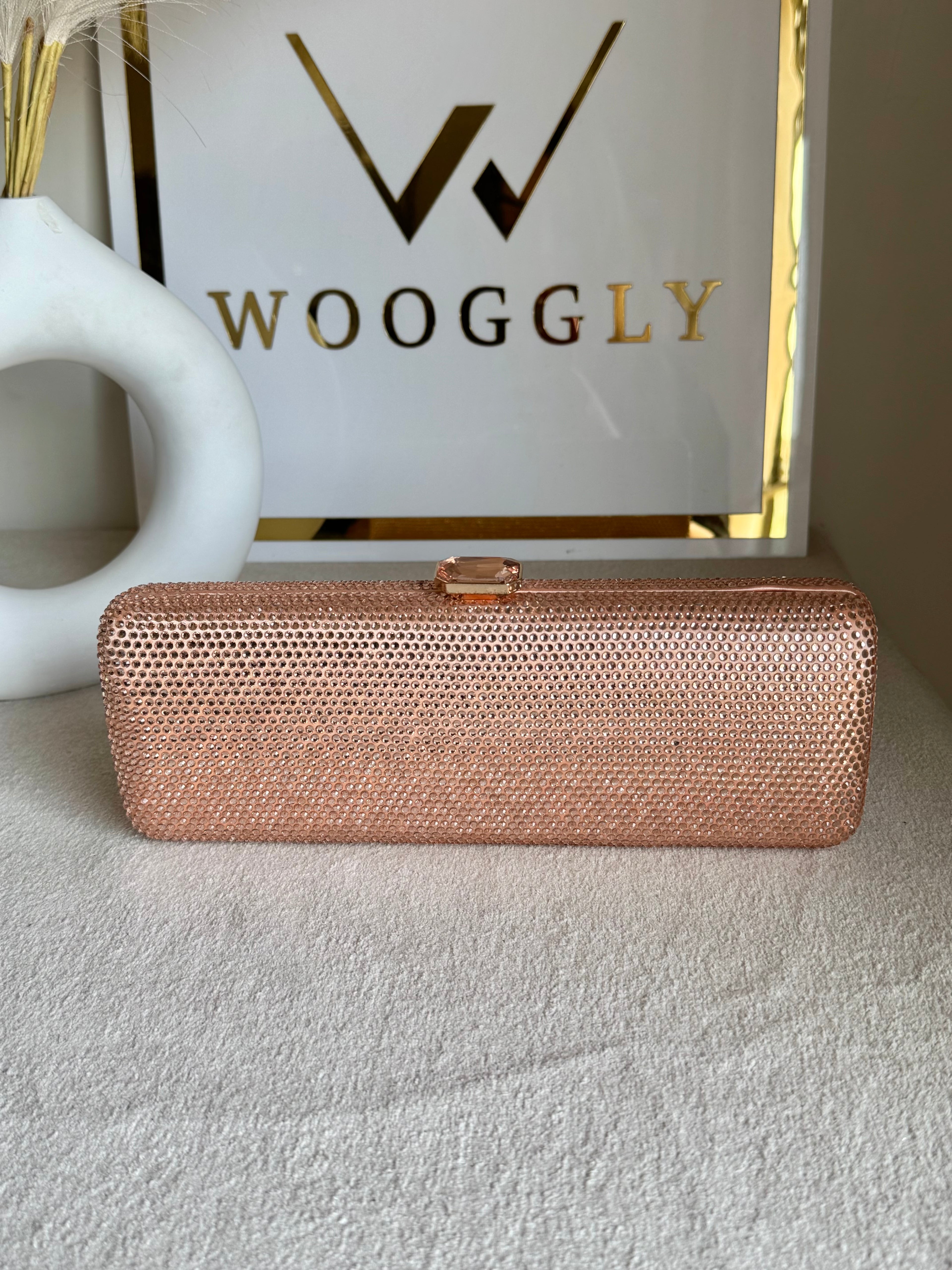 High Quality Élan Clutch - Rose Gold