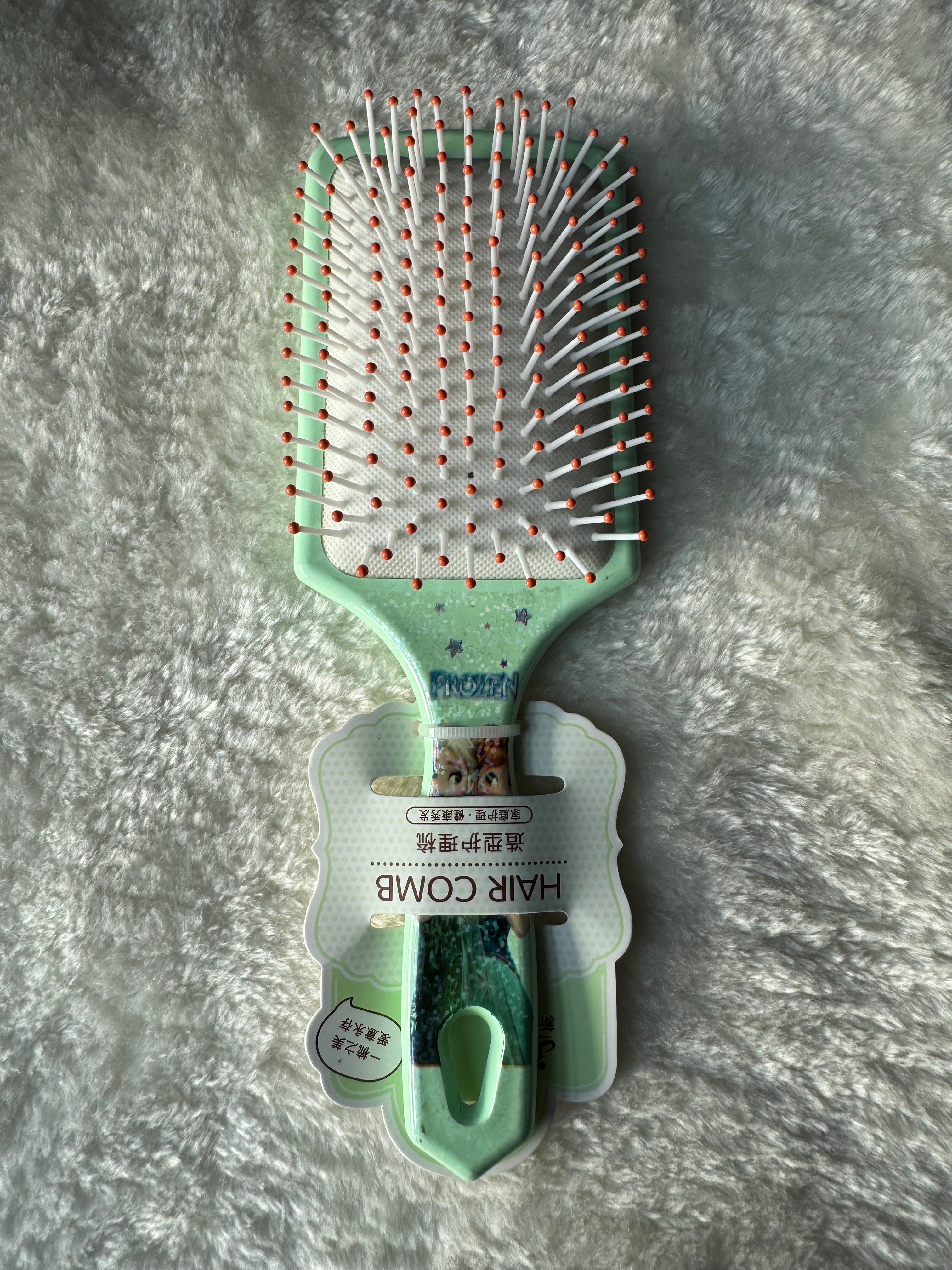 Frozen Girls Hairbrush (Green)