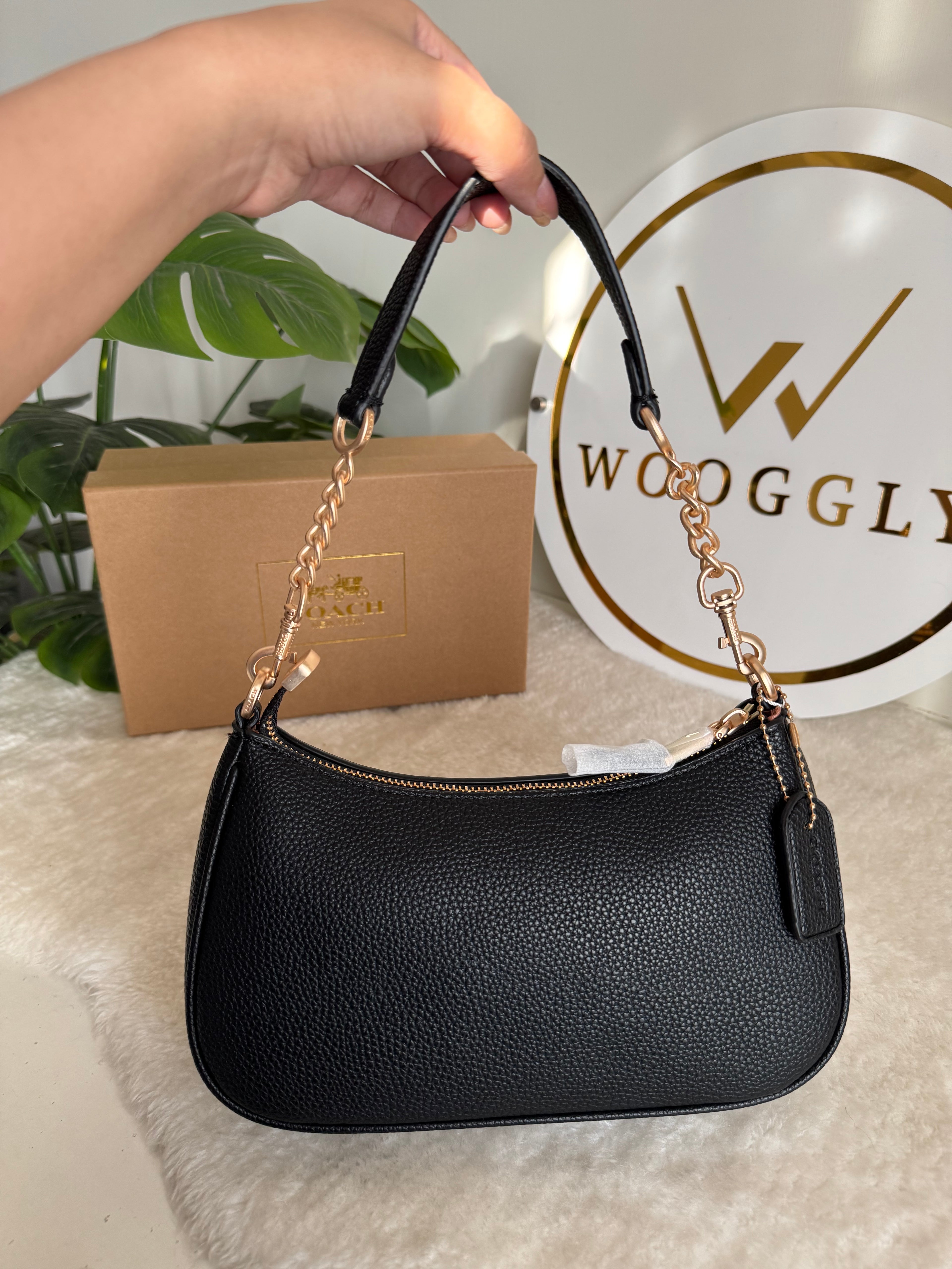 COACH TERI PREMIUM Black - BOX PACKING